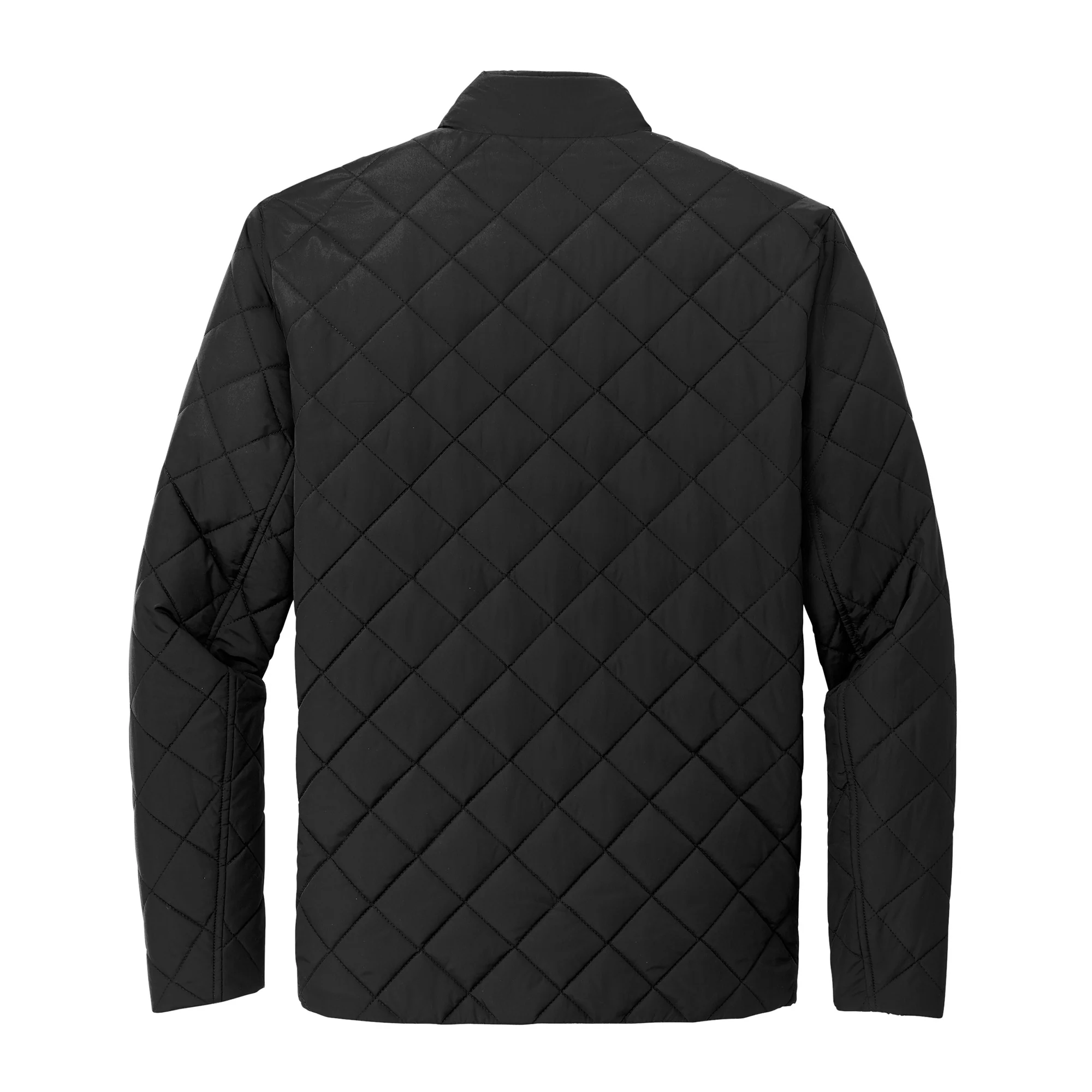 Acacia Primary Logo LC Brooks Brothers Quilted Jacket - Deep Black - Image 3