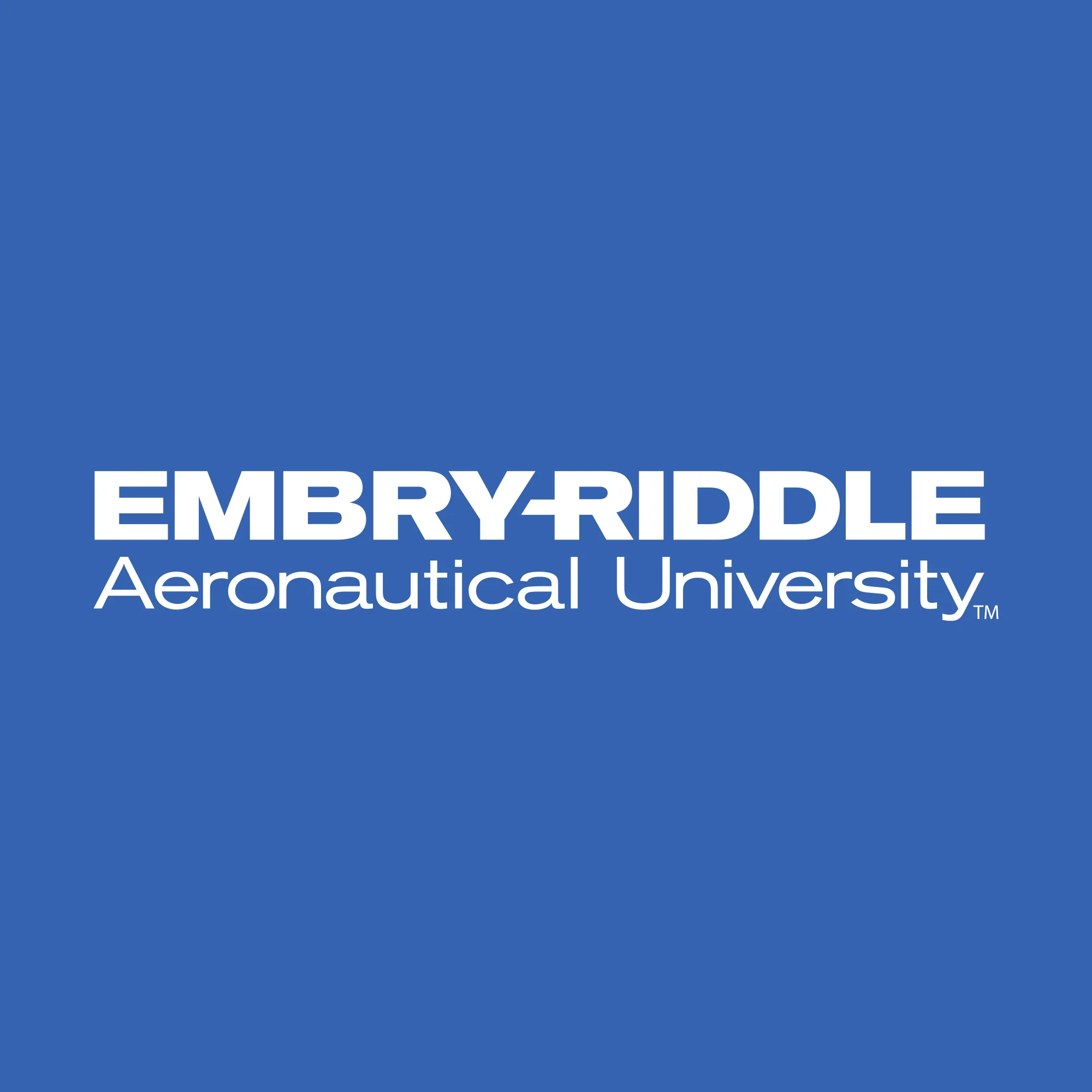 Embry-Riddle Aeronautical University Eagles Basic Block Hoodie - Royal - Image 2