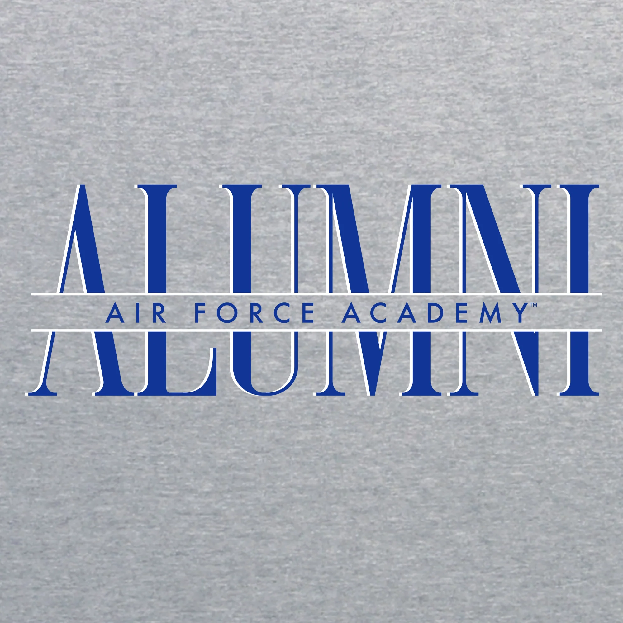 Air Force Academy Falcons Classic Alumni Crewneck Sweatshirt - Sport Grey - Image 2