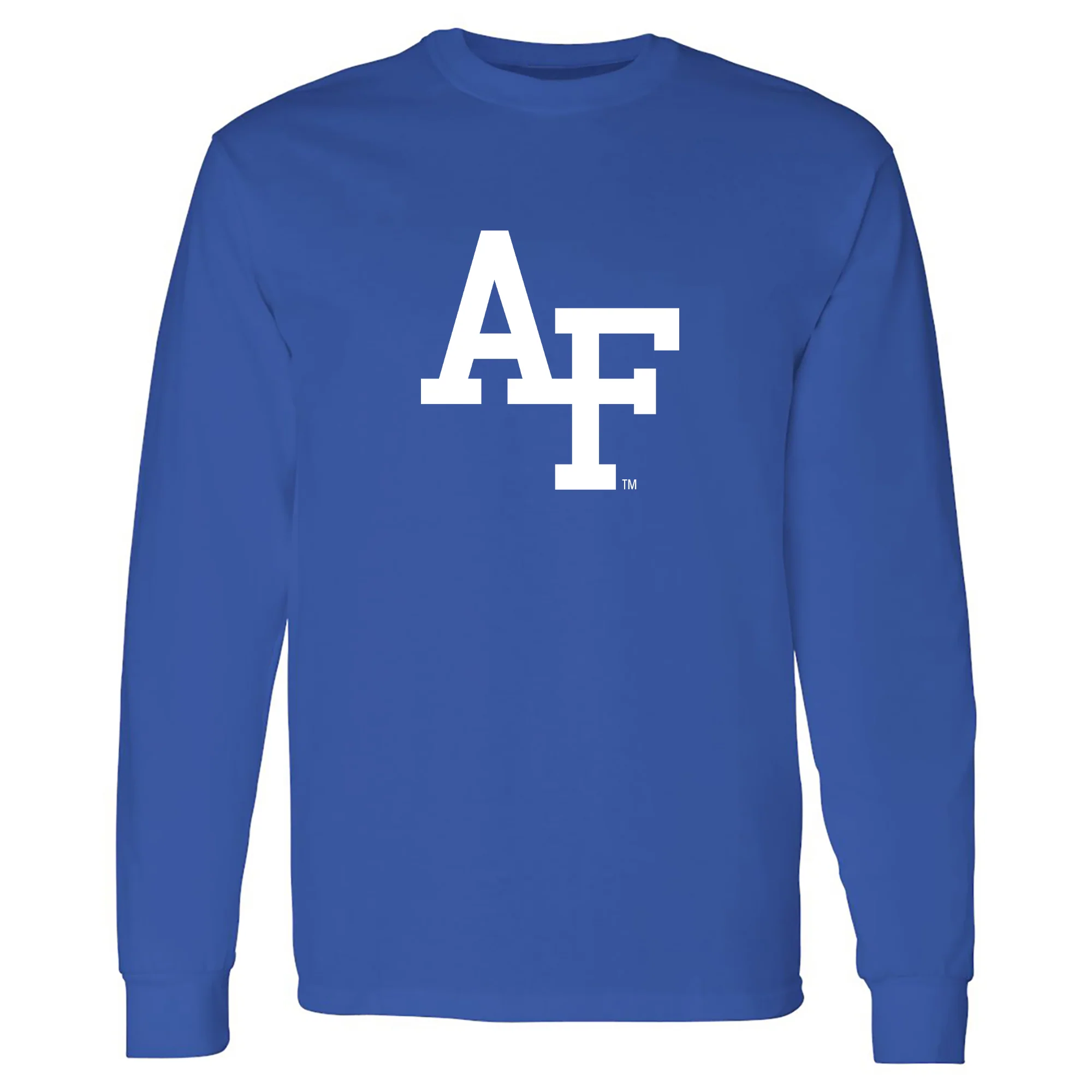 Air Force Academy Falcons Primary Logo Long Sleeve T-Shirt - Royal