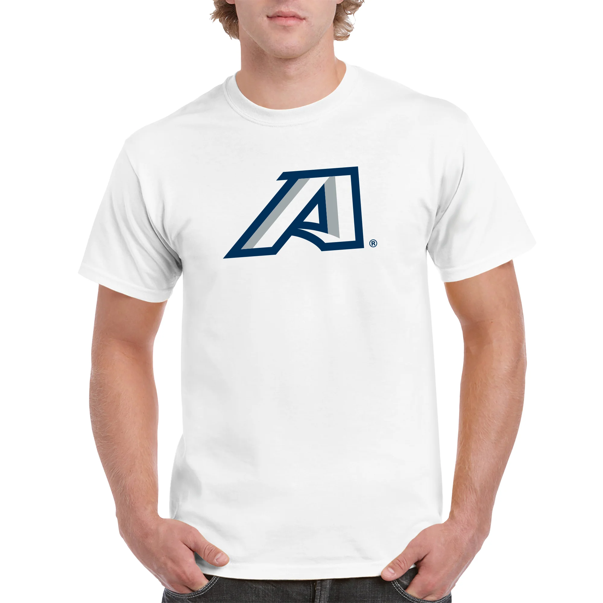 Augusta University Primary Logo T-Shirt - White - Image 3