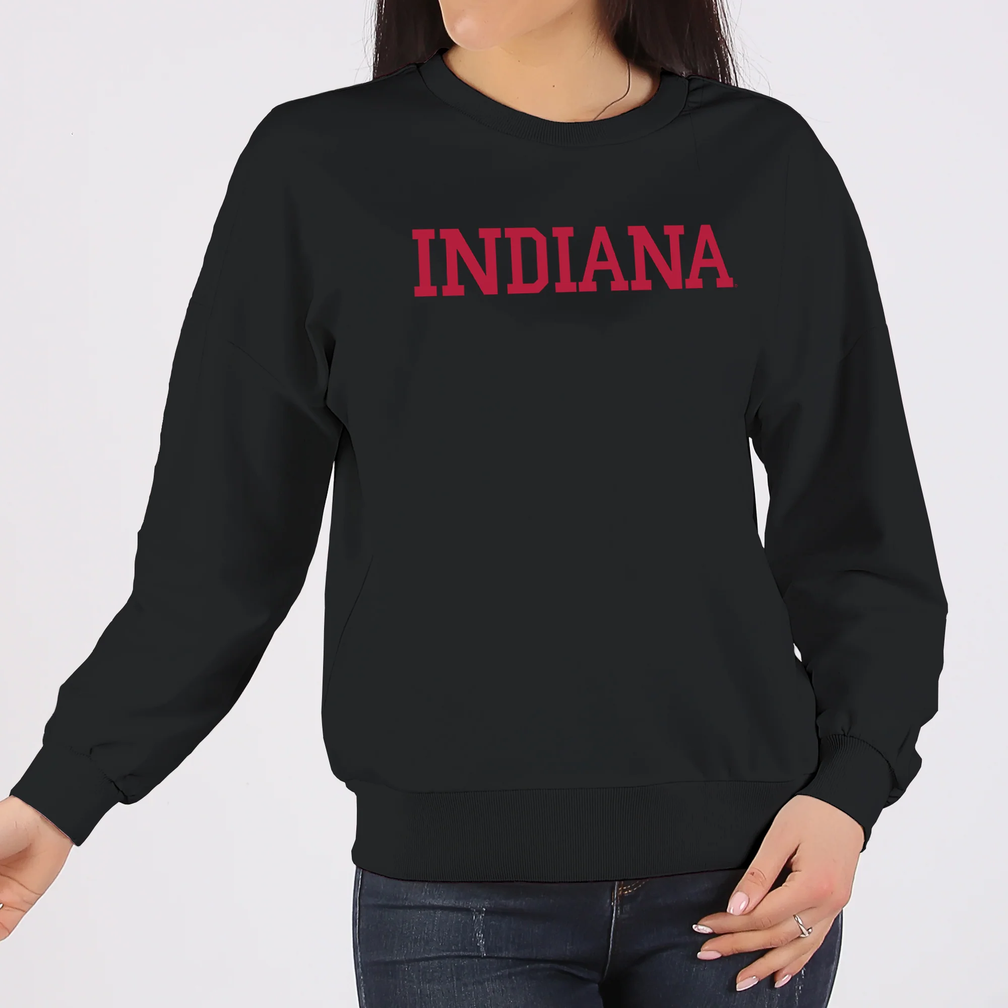 Block Indiana Basic Block Crewneck - Black - Image 4