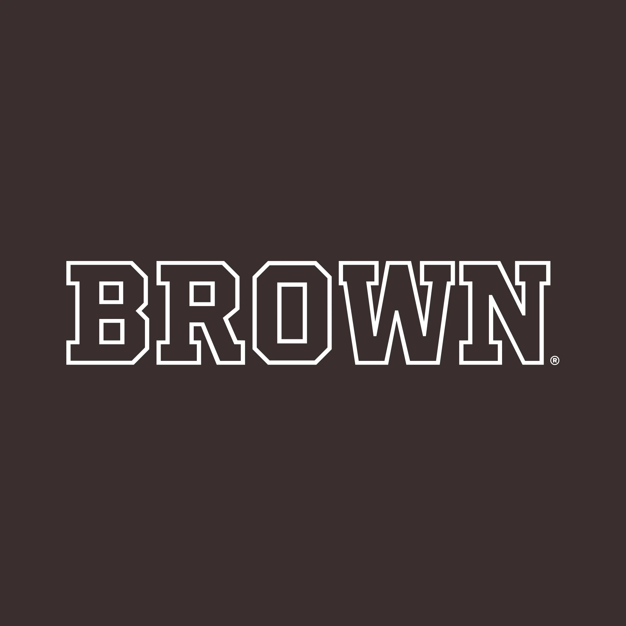 Brown University Bears Basic Block Hoodie - Dark Chocolate - Image 2