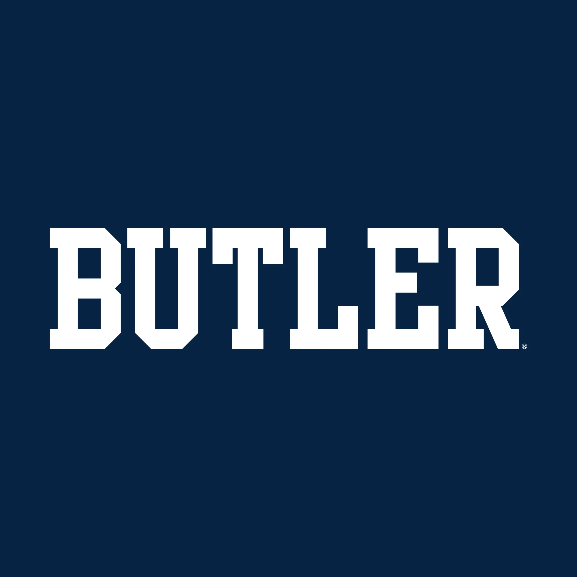 Butler University Bulldogs Basic Block Youth T-Shirt - Navy - Image 2