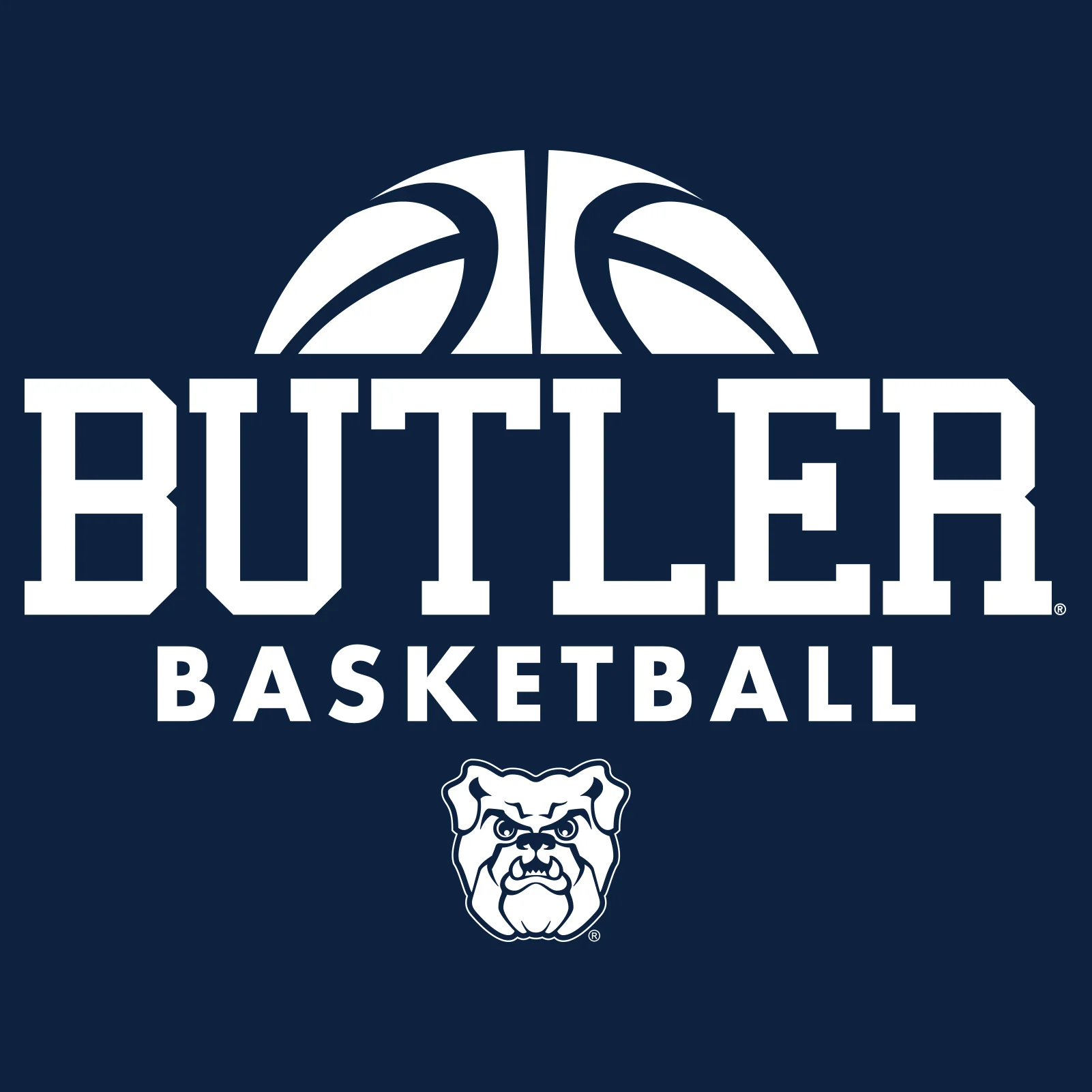 Butler University Bulldogs Basketball Hype T-Shirt - Navy - Image 2