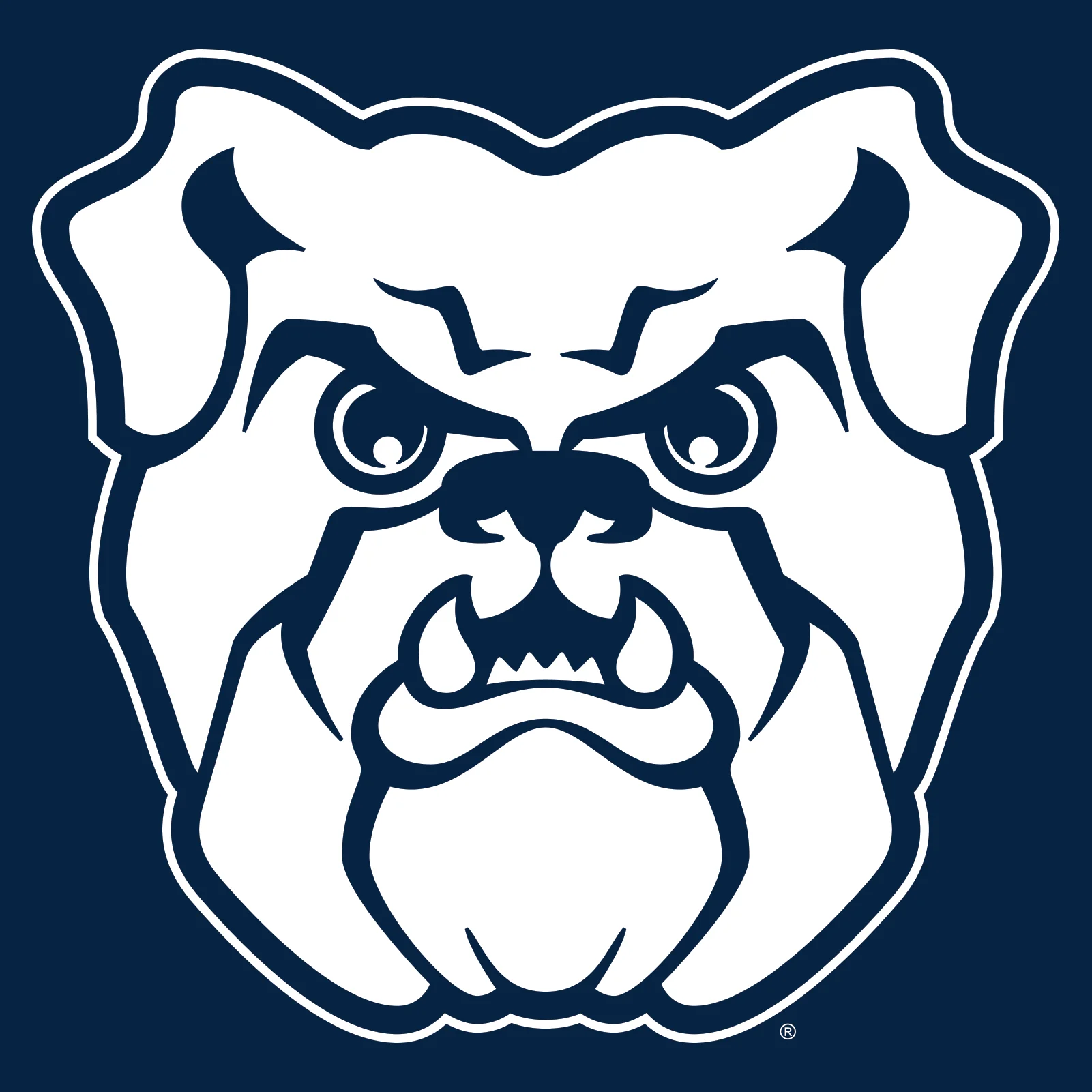 Butler University Bulldogs Logo Youth T-Shirt - Navy - Image 2
