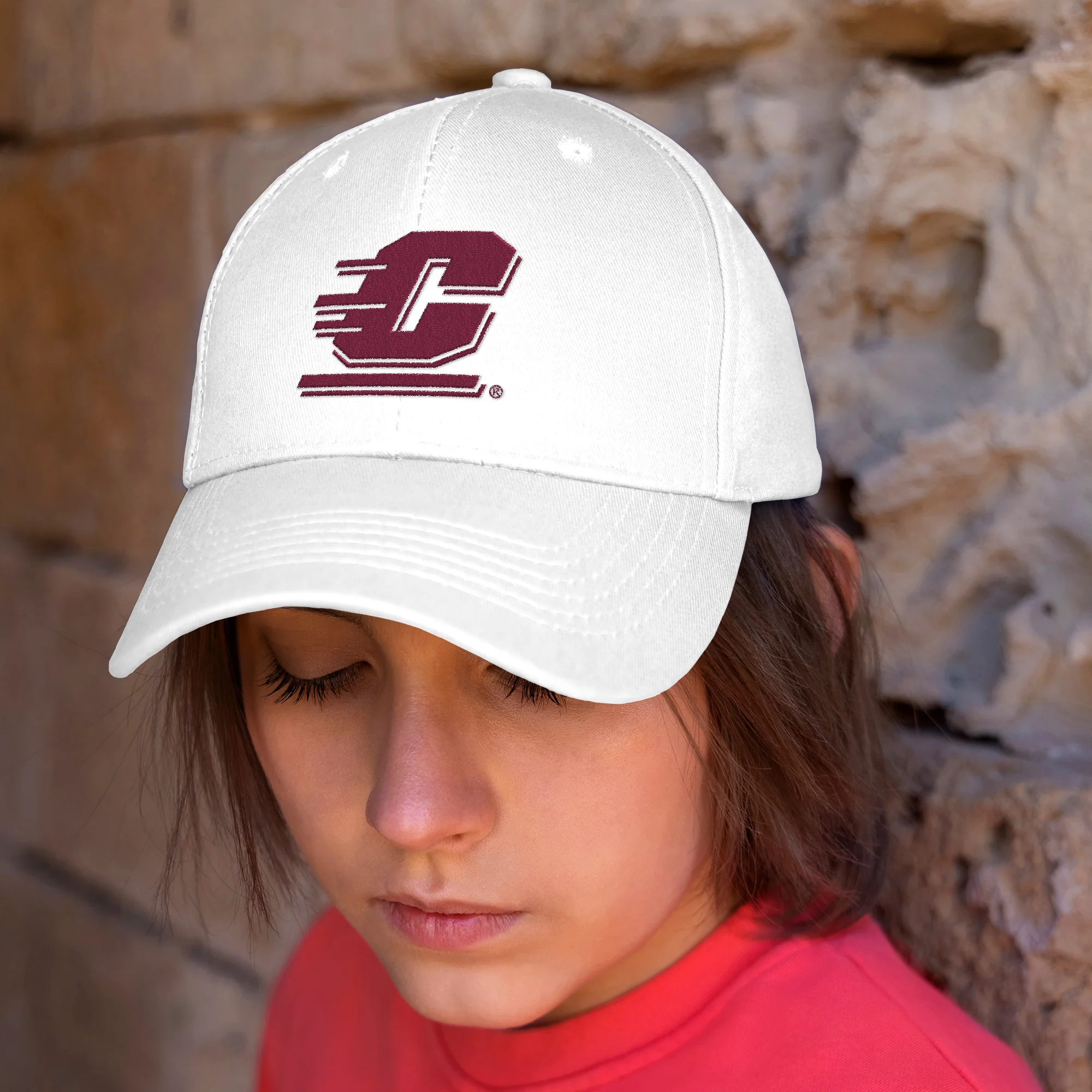 Central Michigan Primary Logo Dad Hat - Image 9