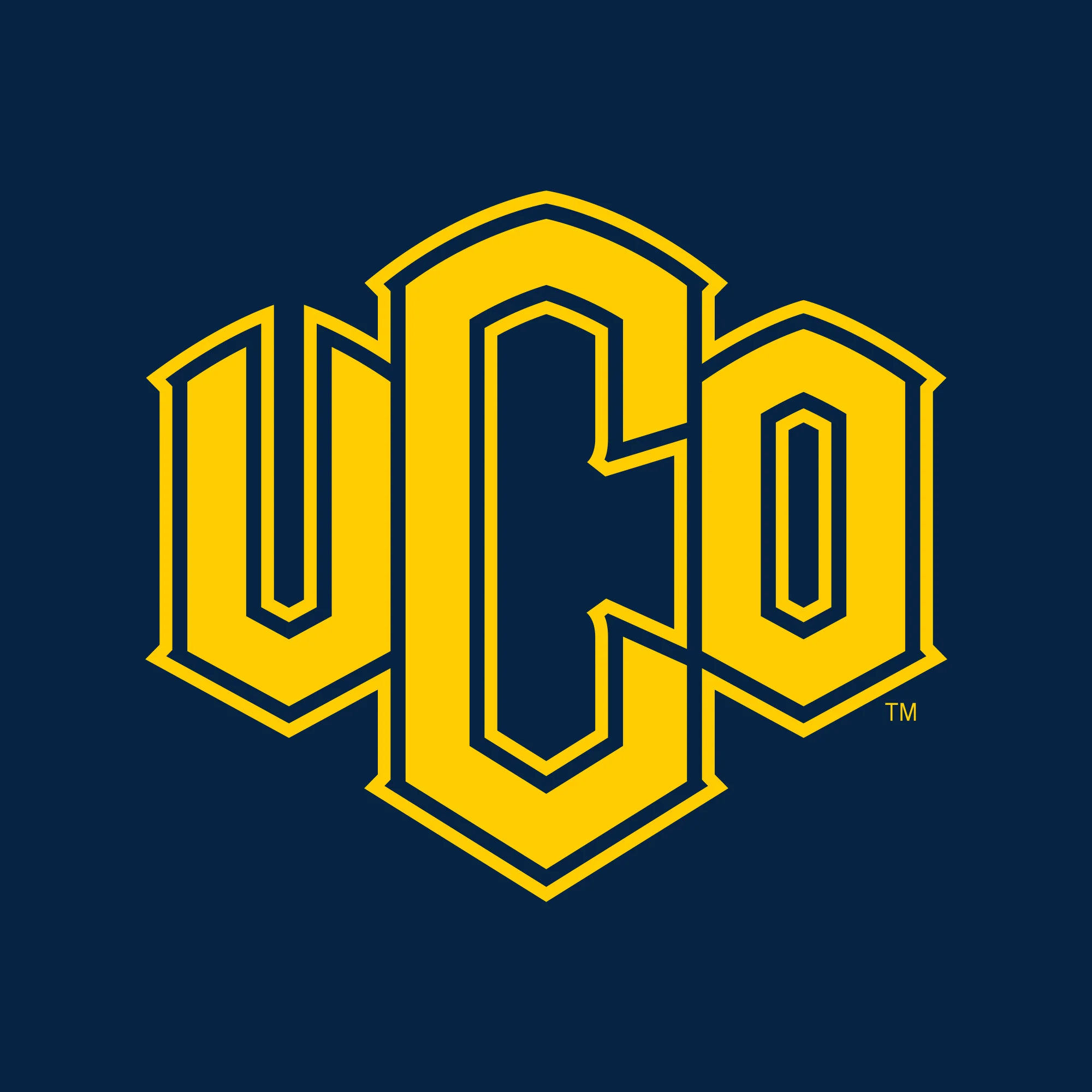 Central Oklahoma University Bronchos Primary Logo Short Sleeve T Shirt - Navy - Image 2