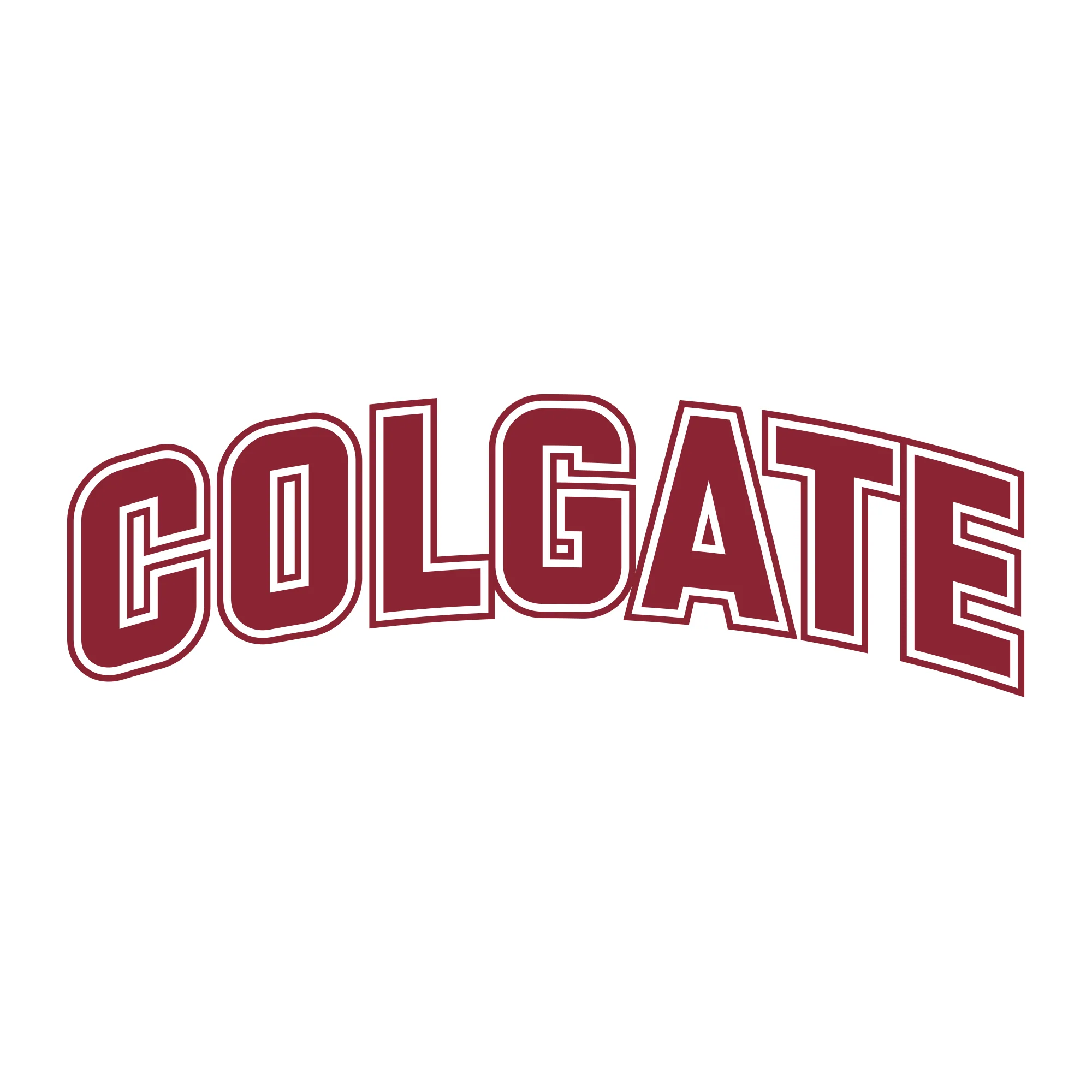 Colgate University Raiders Arch Logo Tank Top - White - Image 2
