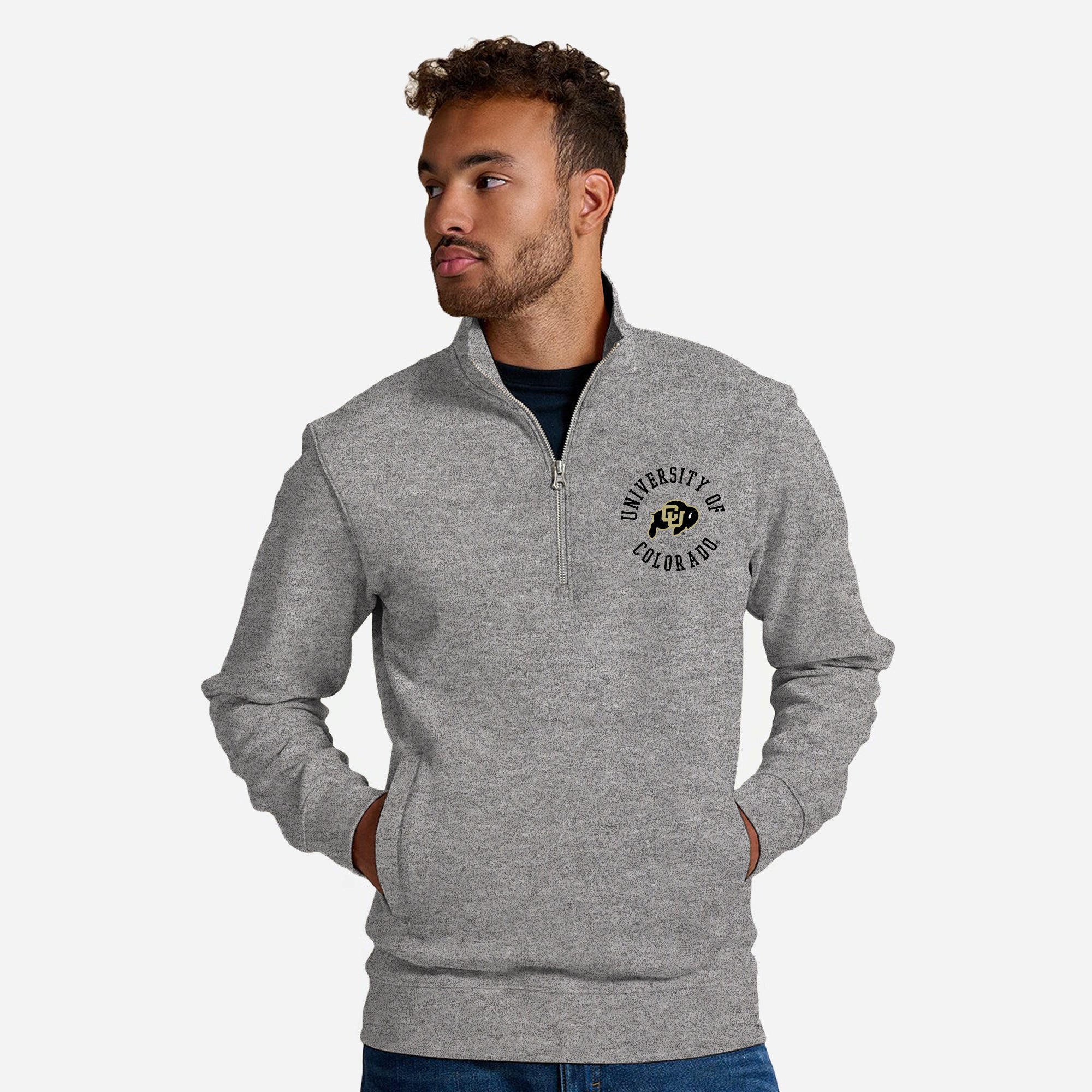 Colorado Old School Circle JA BTB 1/4 Zip - Image 6