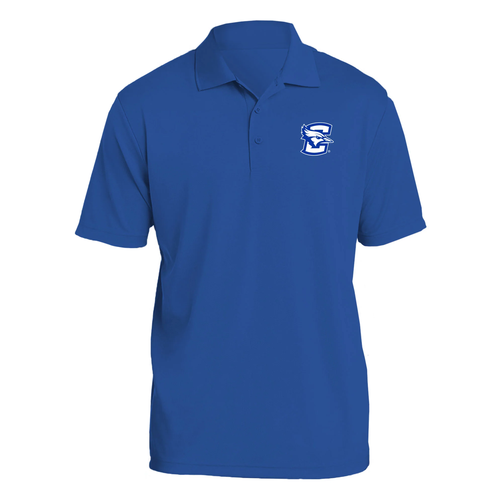 Creighton University Bluejays Primary Logo Polo - Royal
