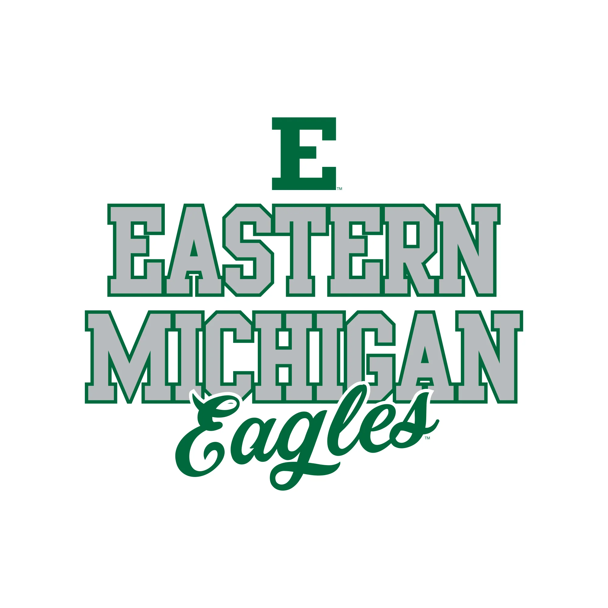 Eastern Michigan Fresh Script T-Shirt - Image 3