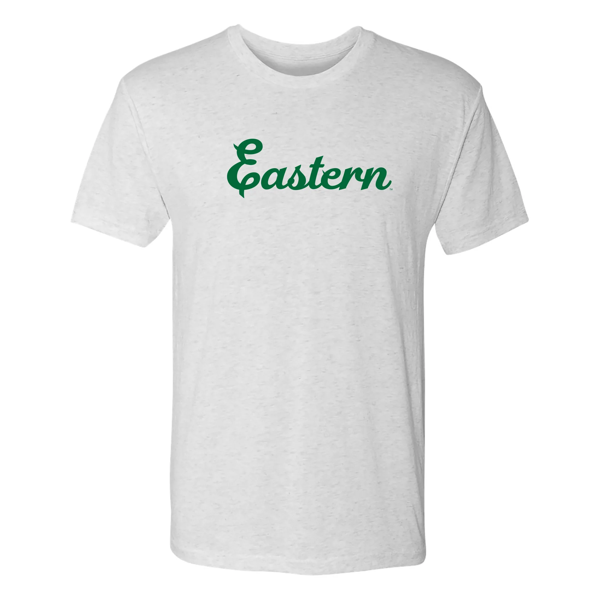 Eastern Michigan Script Logo NLA Triblend T-Shirt