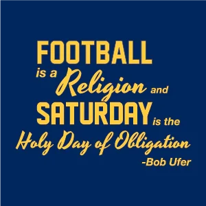 Football Religion - Navy - Image 2