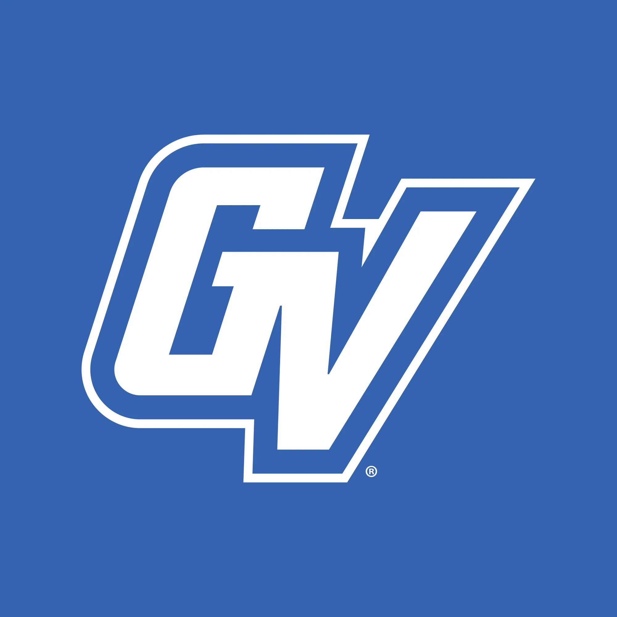 GVSU Front Back Print T-Shirt - Royal - Image 4