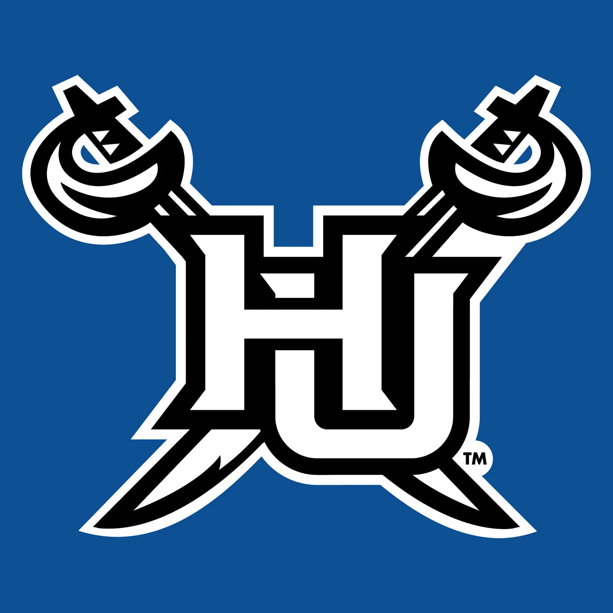 Hampton University Pirates Primary Logo Creeper - Royal - Image 2