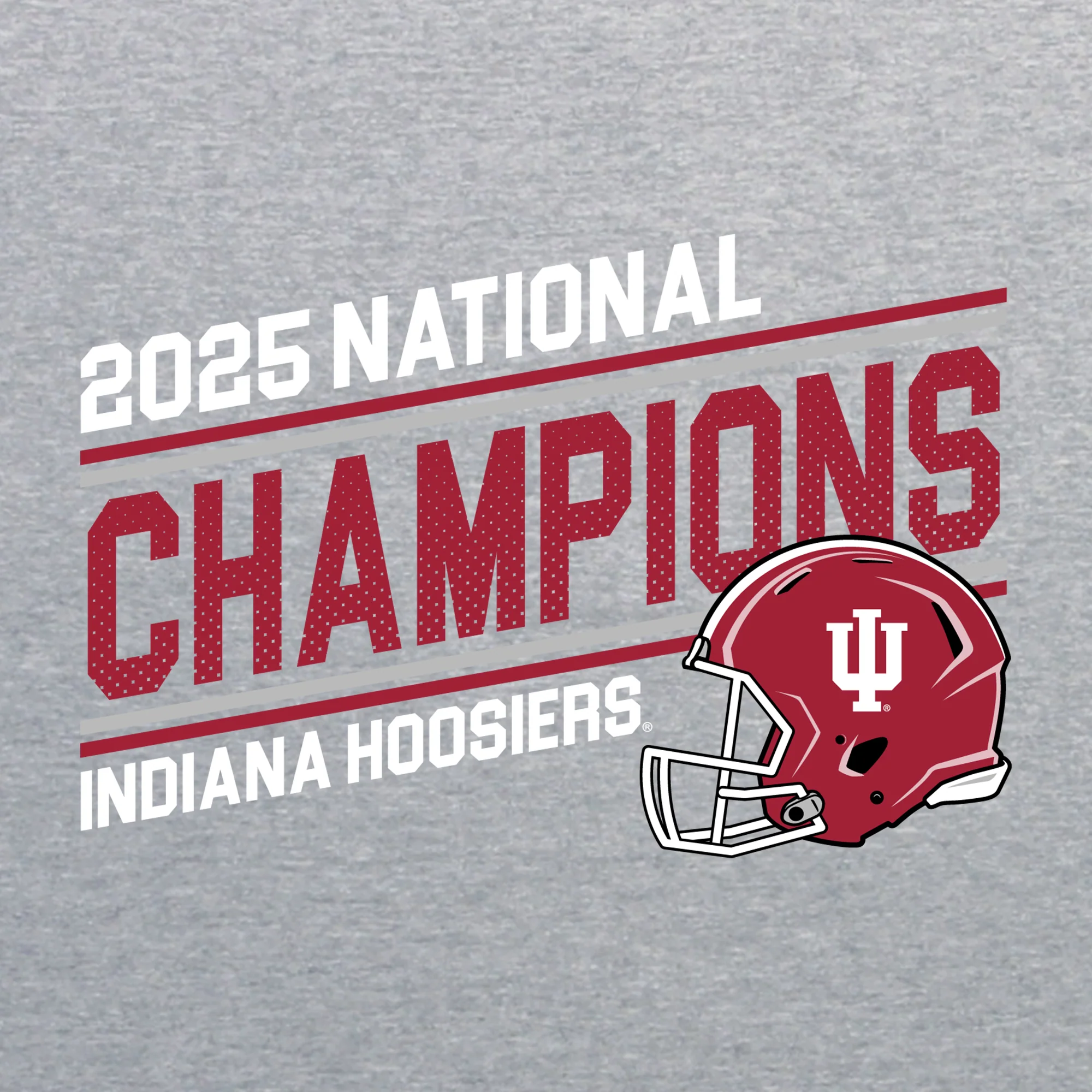 Indiana 2025 Football Champions Action Play T-Shirt - Image 5