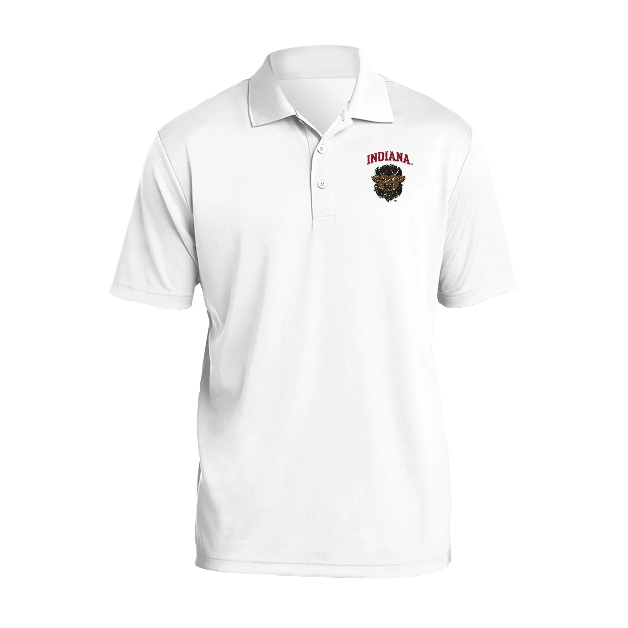 Indiana Bison Head LC EMB Polo - Image 2