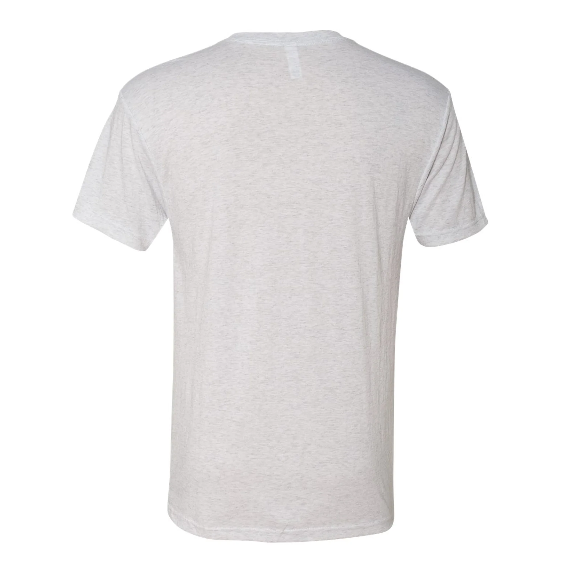 Indiana University Hoosiers Arch Logo Triblend Short Sleeve T-Shirt - Heather White - Image 3