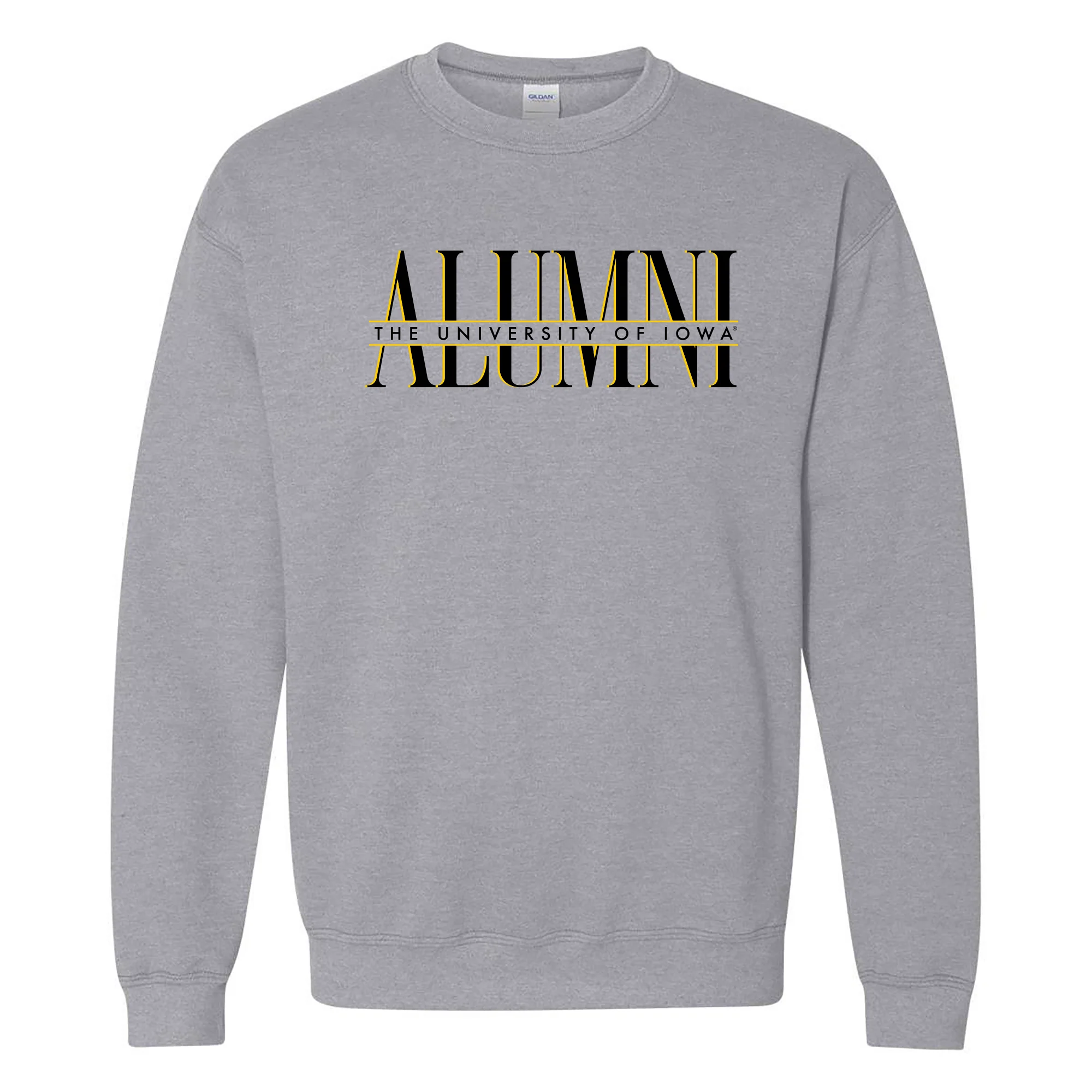 Iowa Classic Alumni Crewneck - Sport Grey