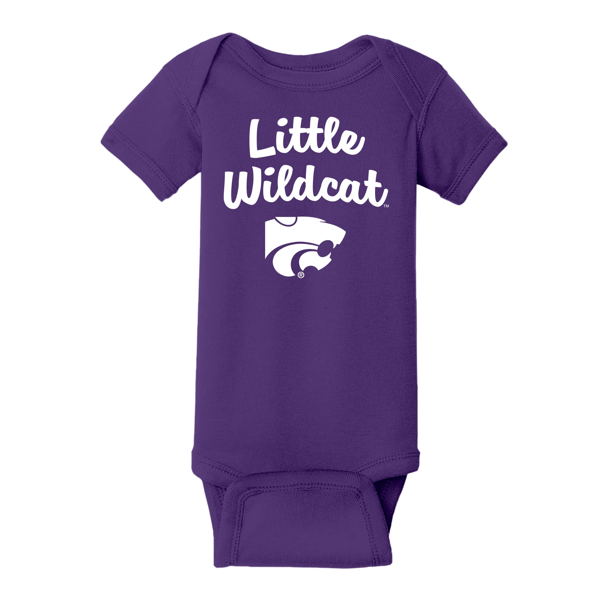 Kansas State Little Wildcats Creeper - Purple