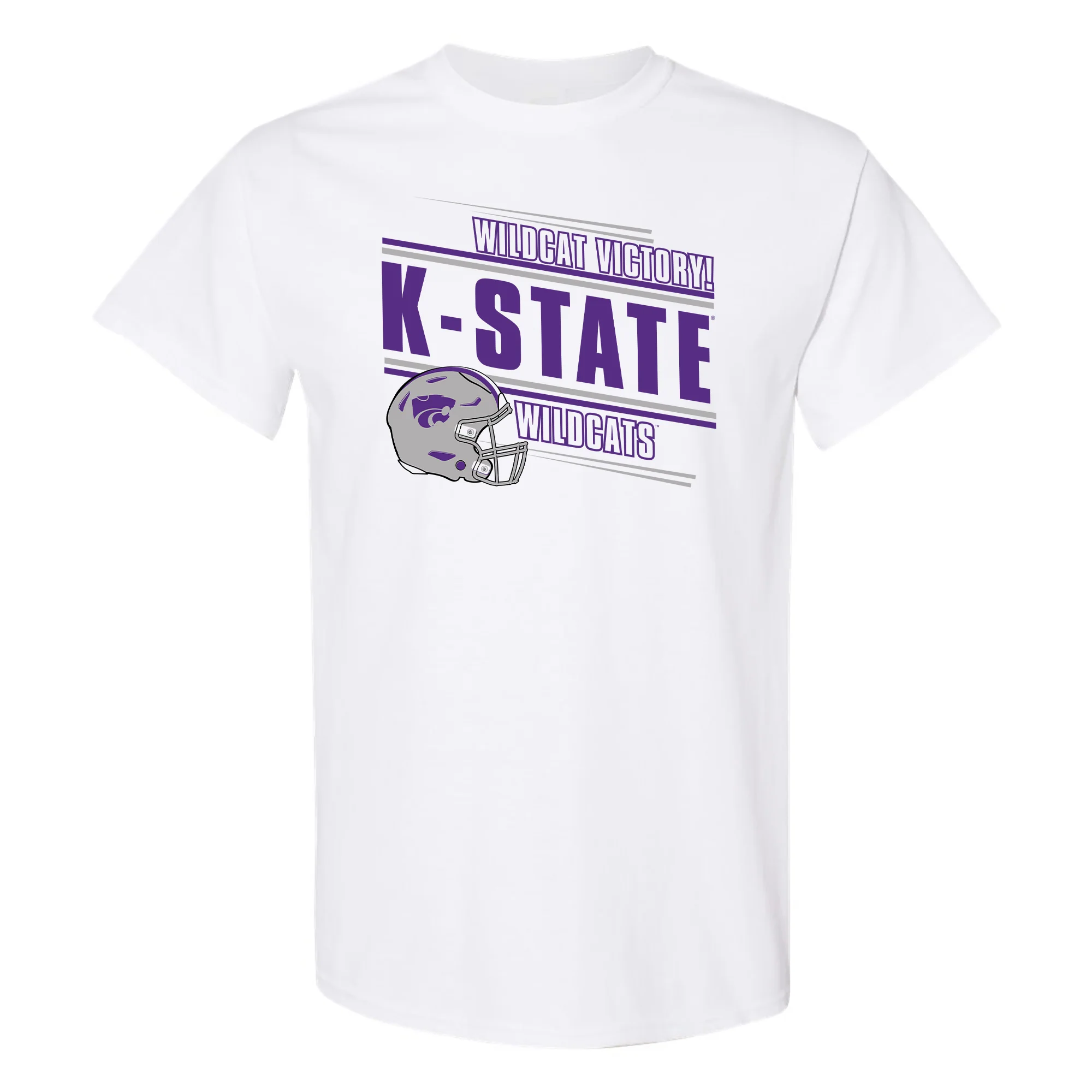 Kansas State Wildcats Action Cheer T-Shirt - White