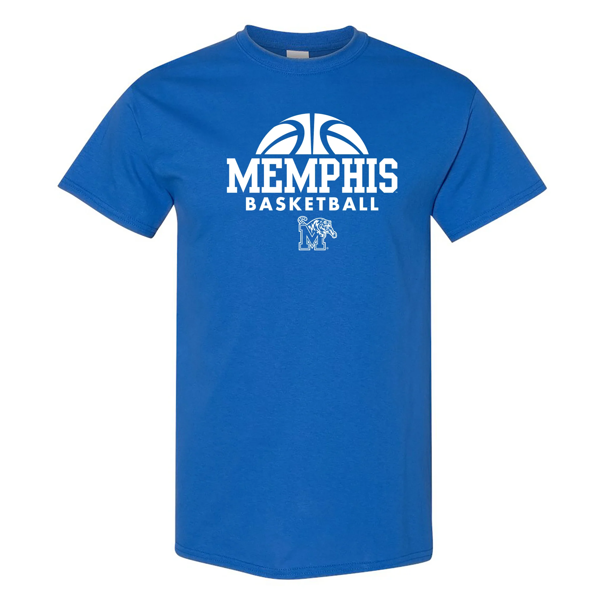 Memphis Tigers Basketball Hype T-Shirt - Royal