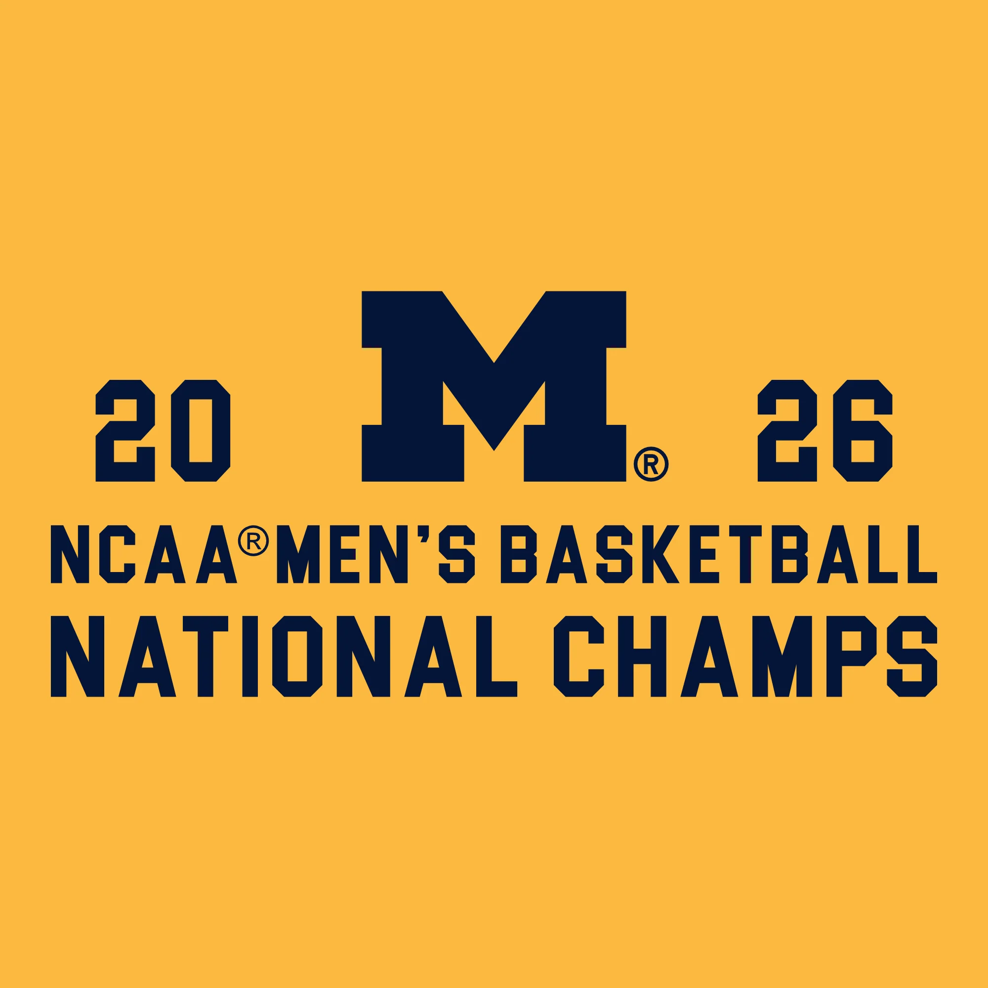 Michigan 2026 Basketball National Champions Simple Path LC Polo - Image 5