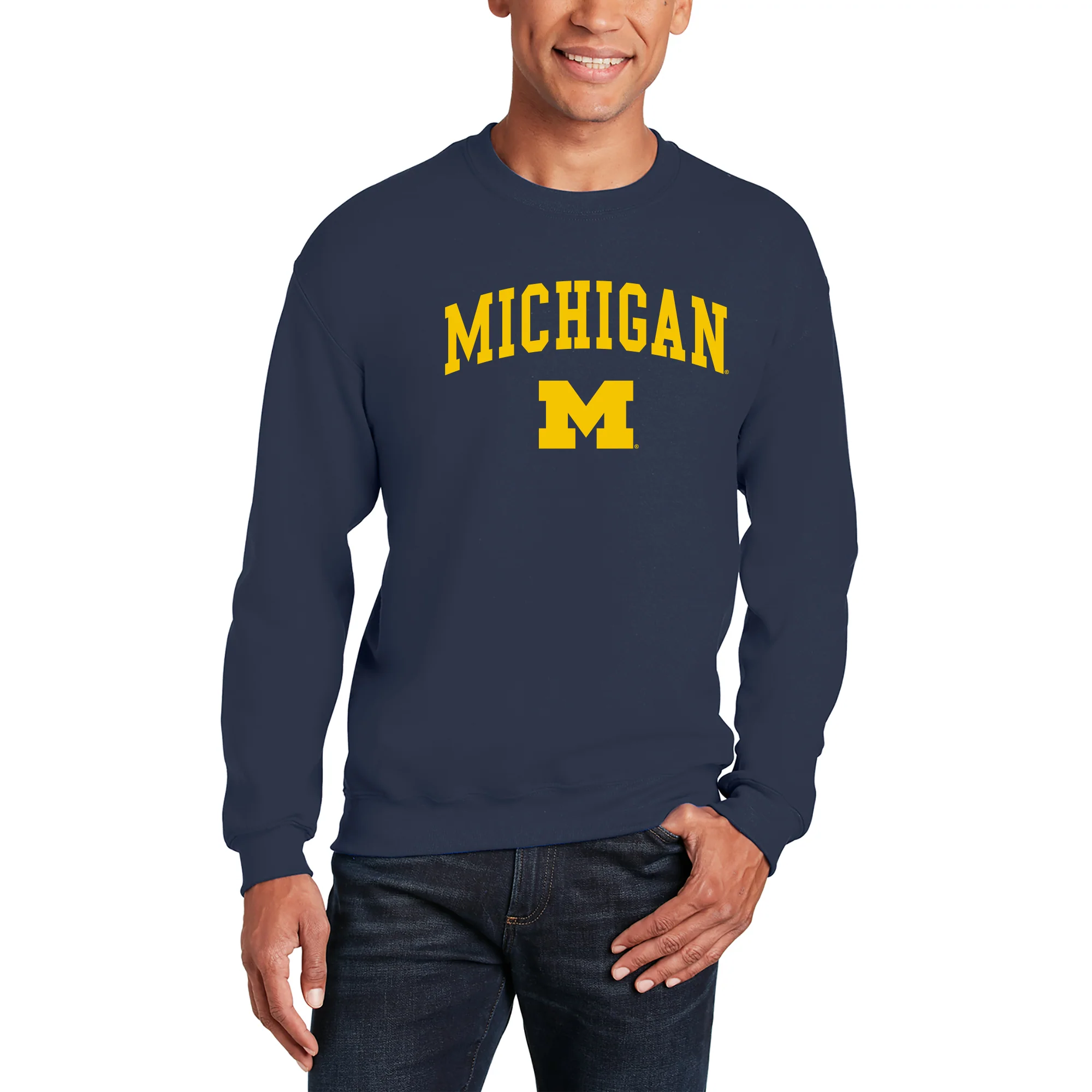 Michigan Arch Logo Crewneck - Image 6
