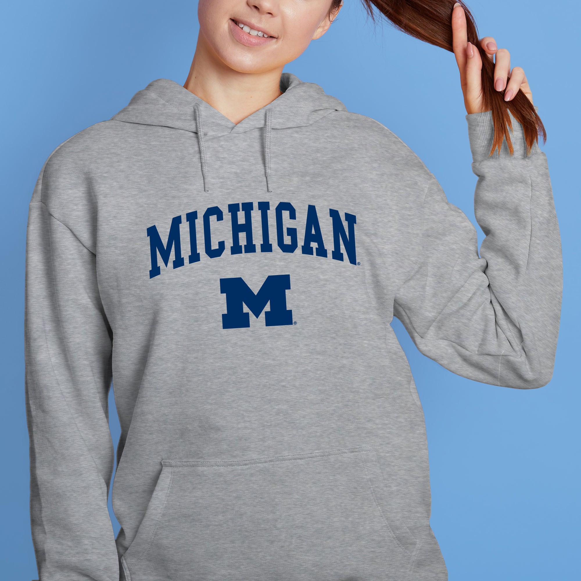 Michigan Arch Logo Hoodie - Image 12