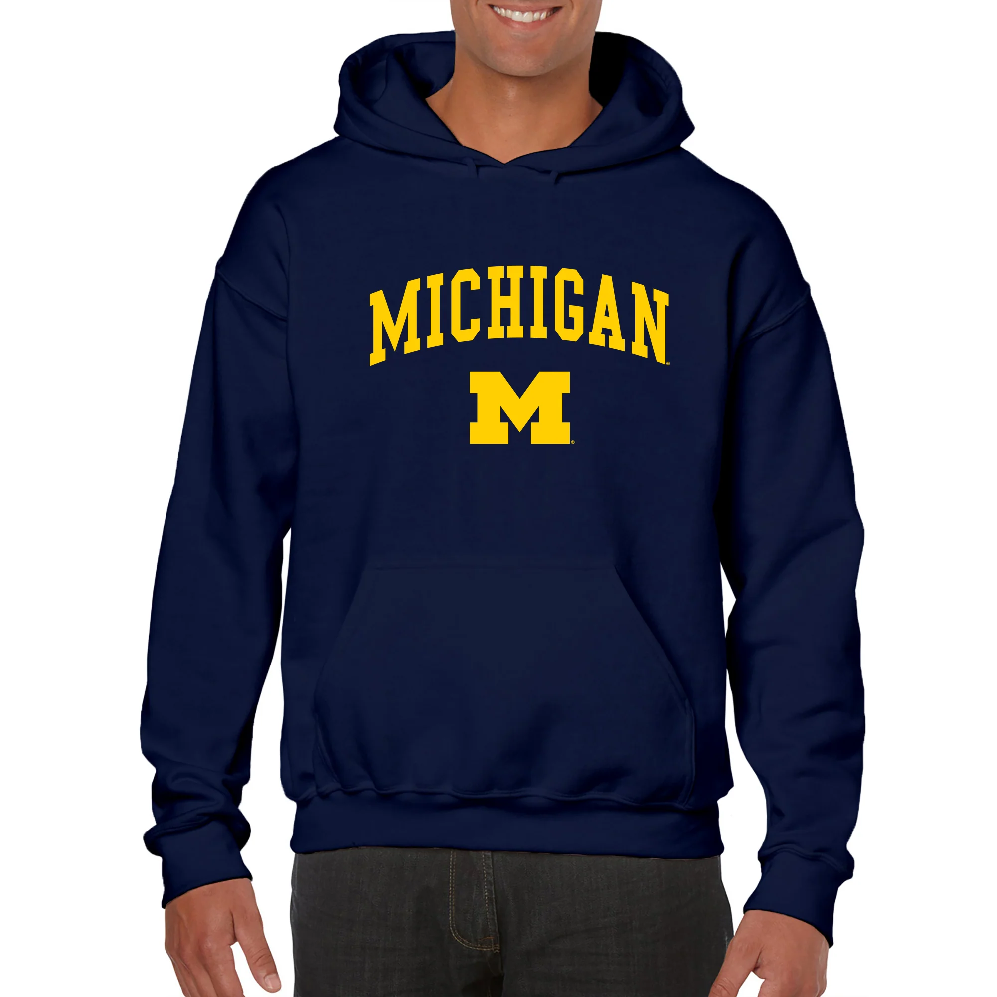 Michigan Arch Logo Hoodie - Image 5