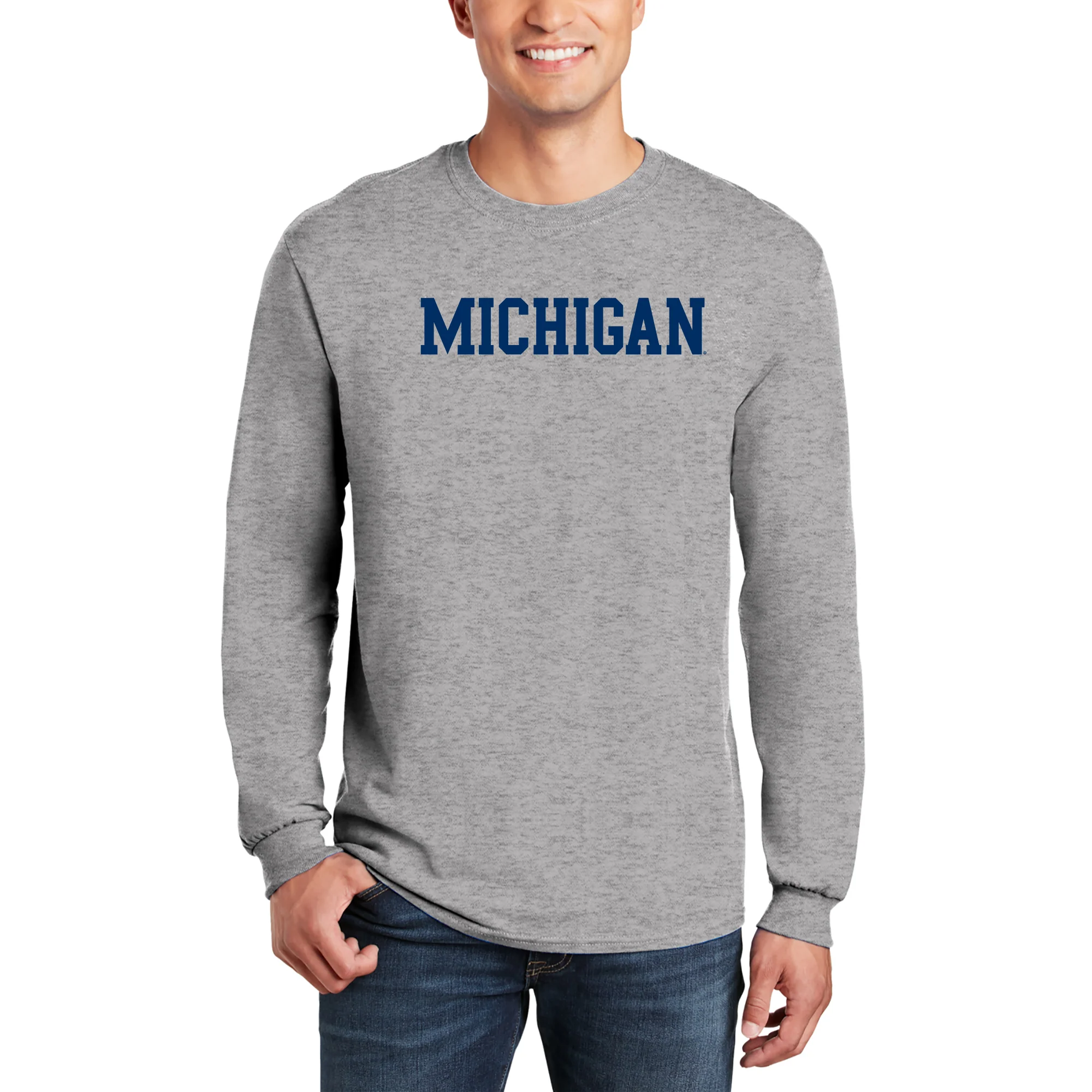 Michigan Basic Block Long Sleeve - Image 11