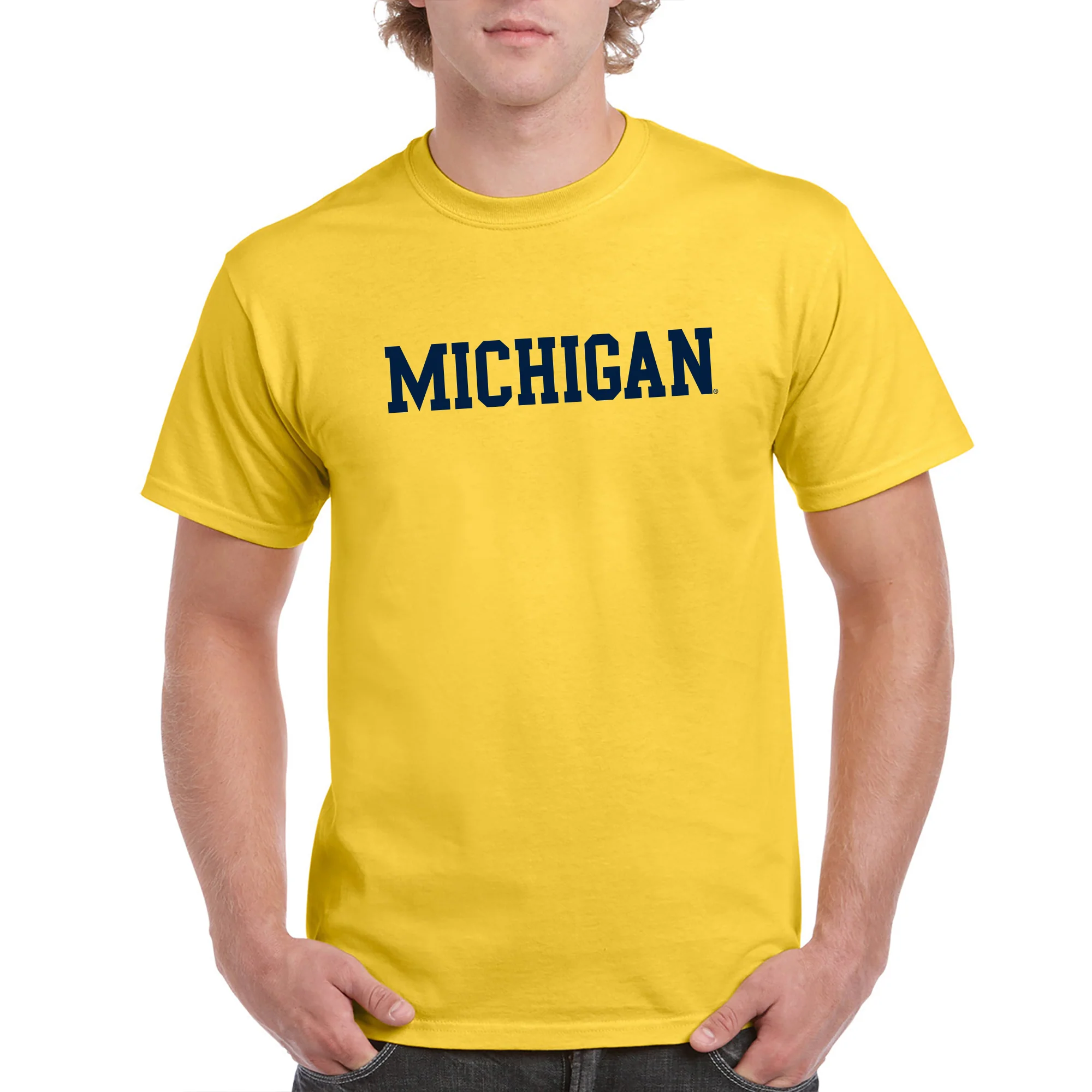 Michigan Basic Block T-Shirt - Image 10