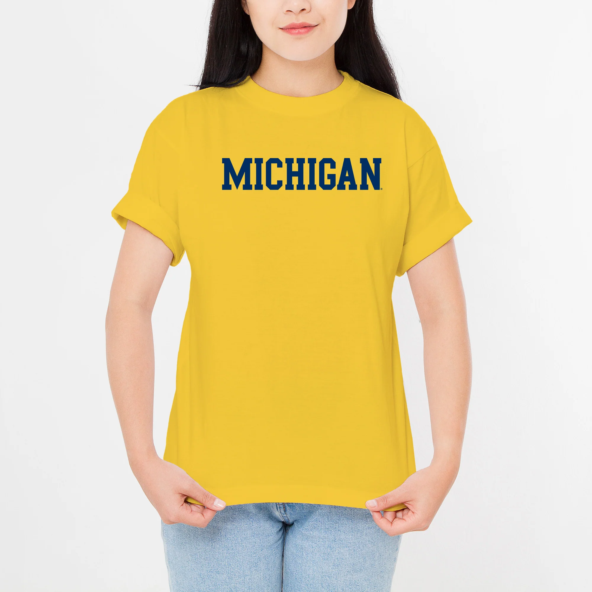 Michigan Basic Block T-Shirt - Image 11