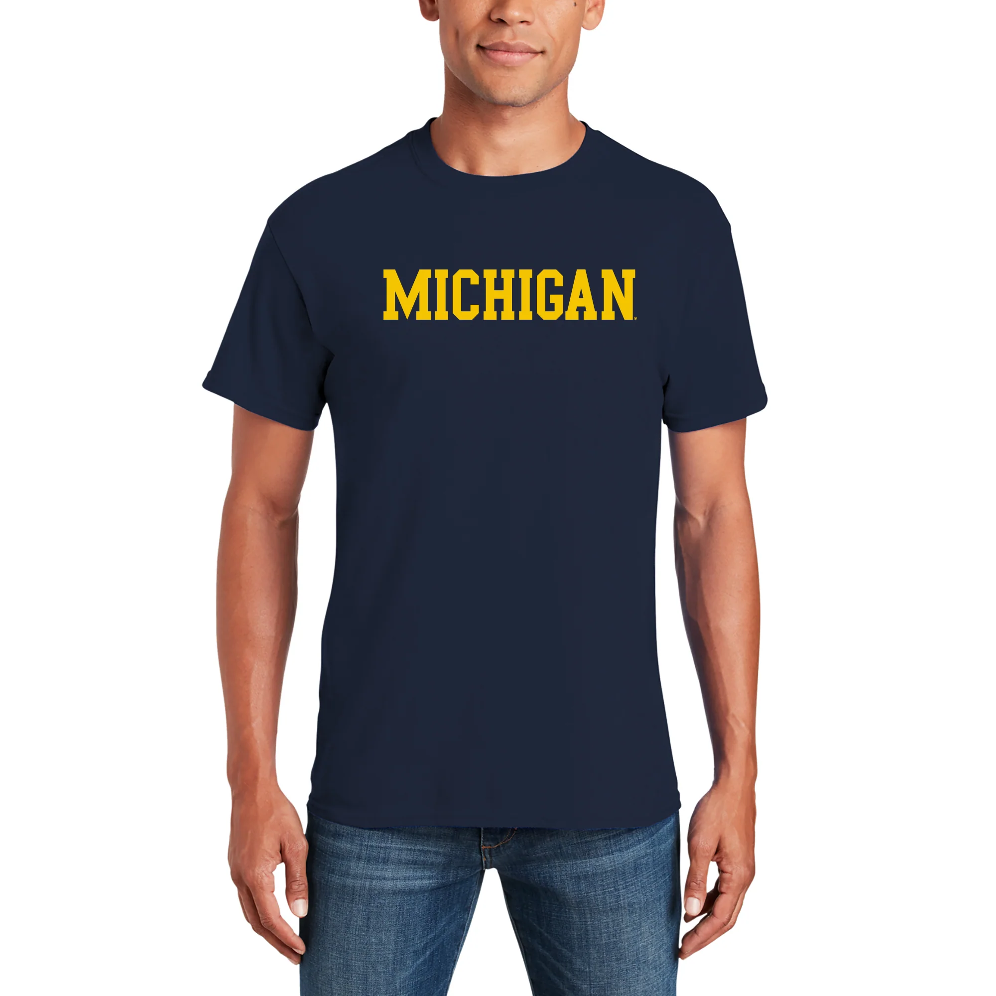 Michigan Basic Block T-Shirt - Image 7