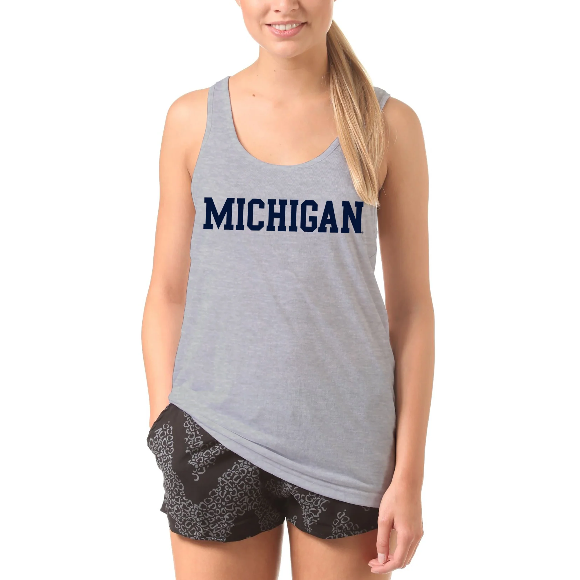 Michigan Basic Block Tank Top - Image 7