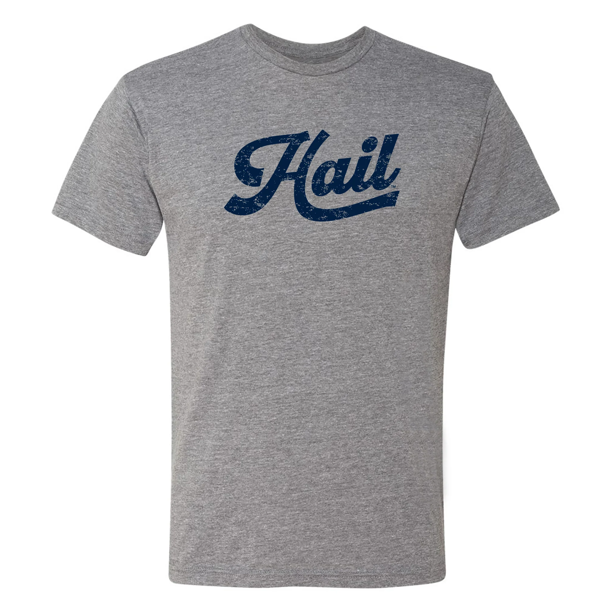 Michigan Hail Script NLA Triblend T-Shirt - Image 2