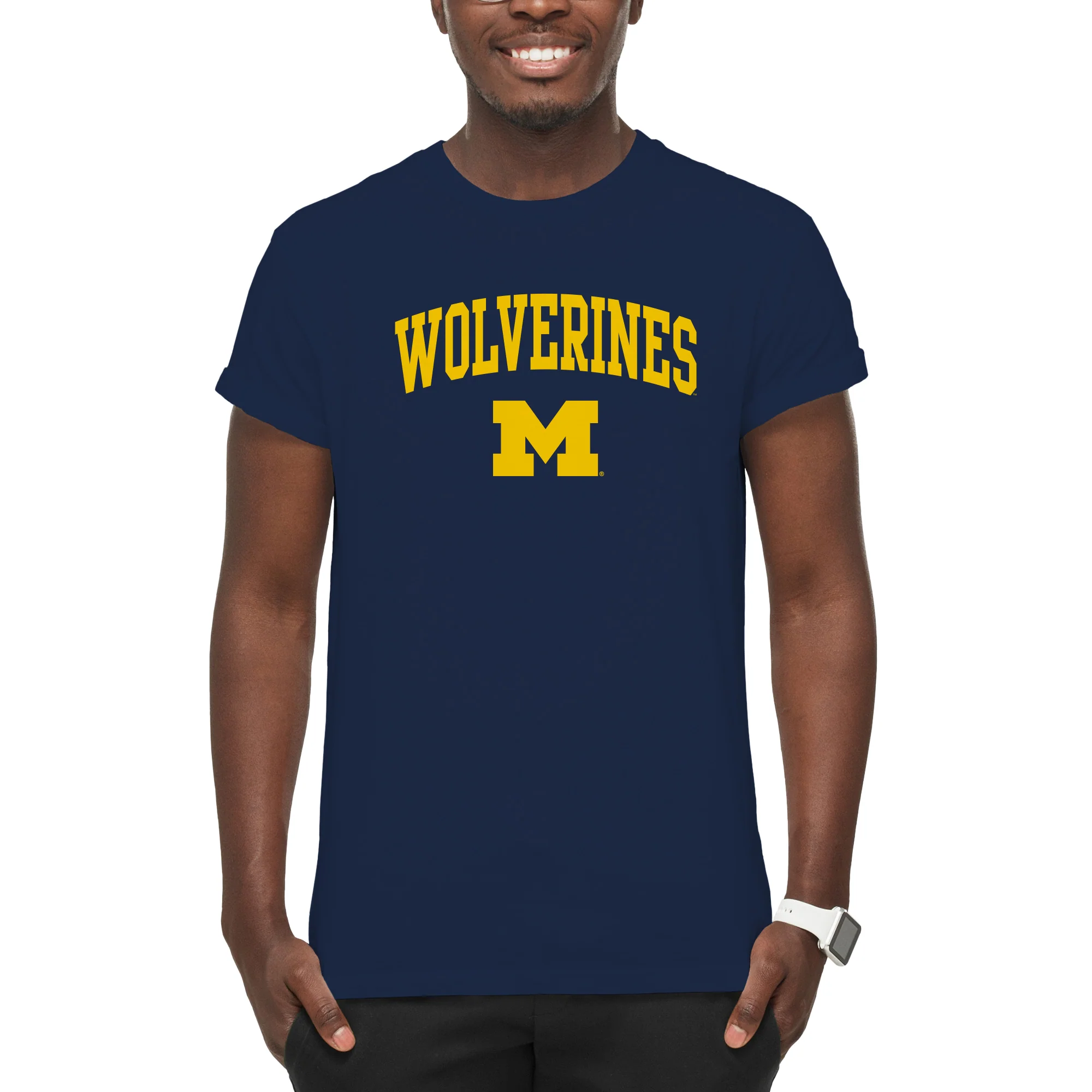 Michigan Mascot Arch Logo T Shirt - Image 4