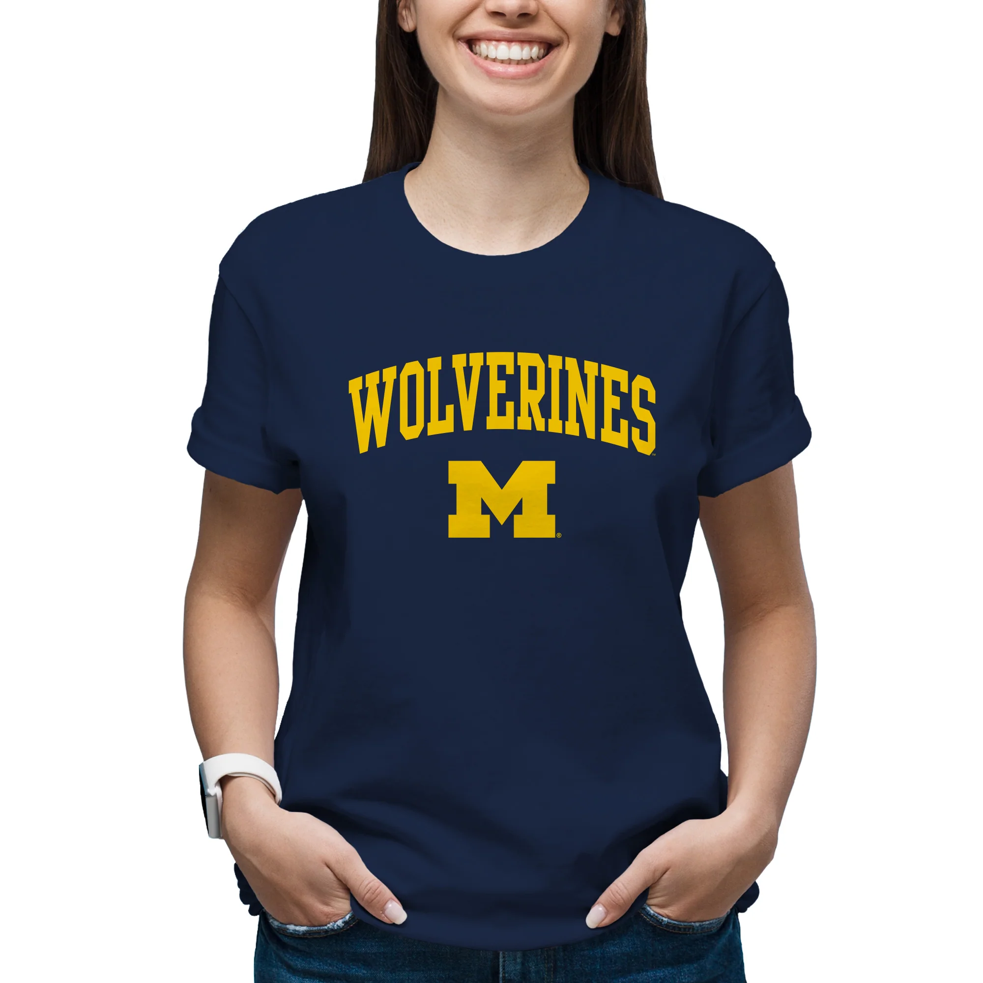 Michigan Mascot Arch Logo T Shirt - Image 5