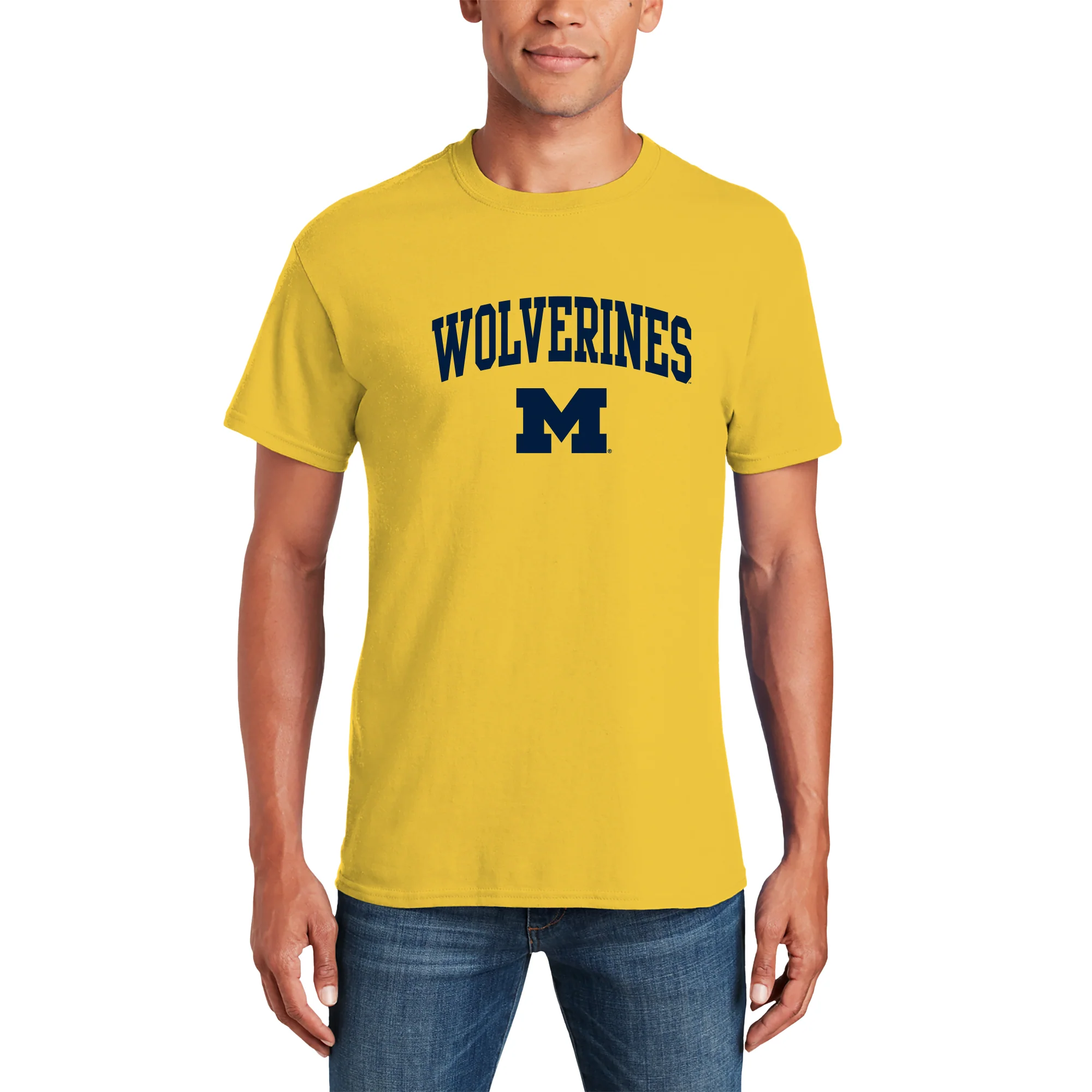 Michigan Mascot Arch Logo T Shirt - Image 7