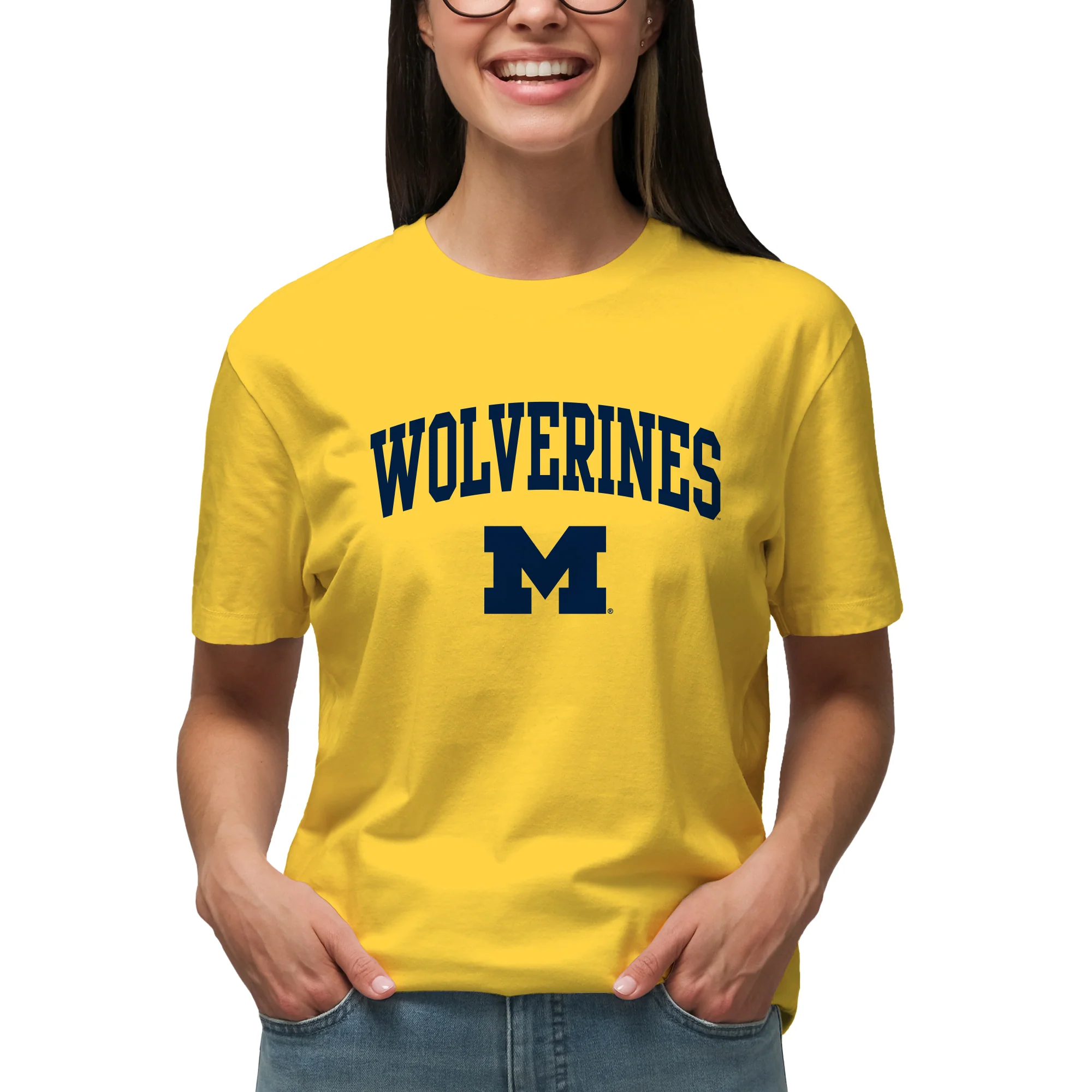 Michigan Mascot Arch Logo T Shirt - Image 8
