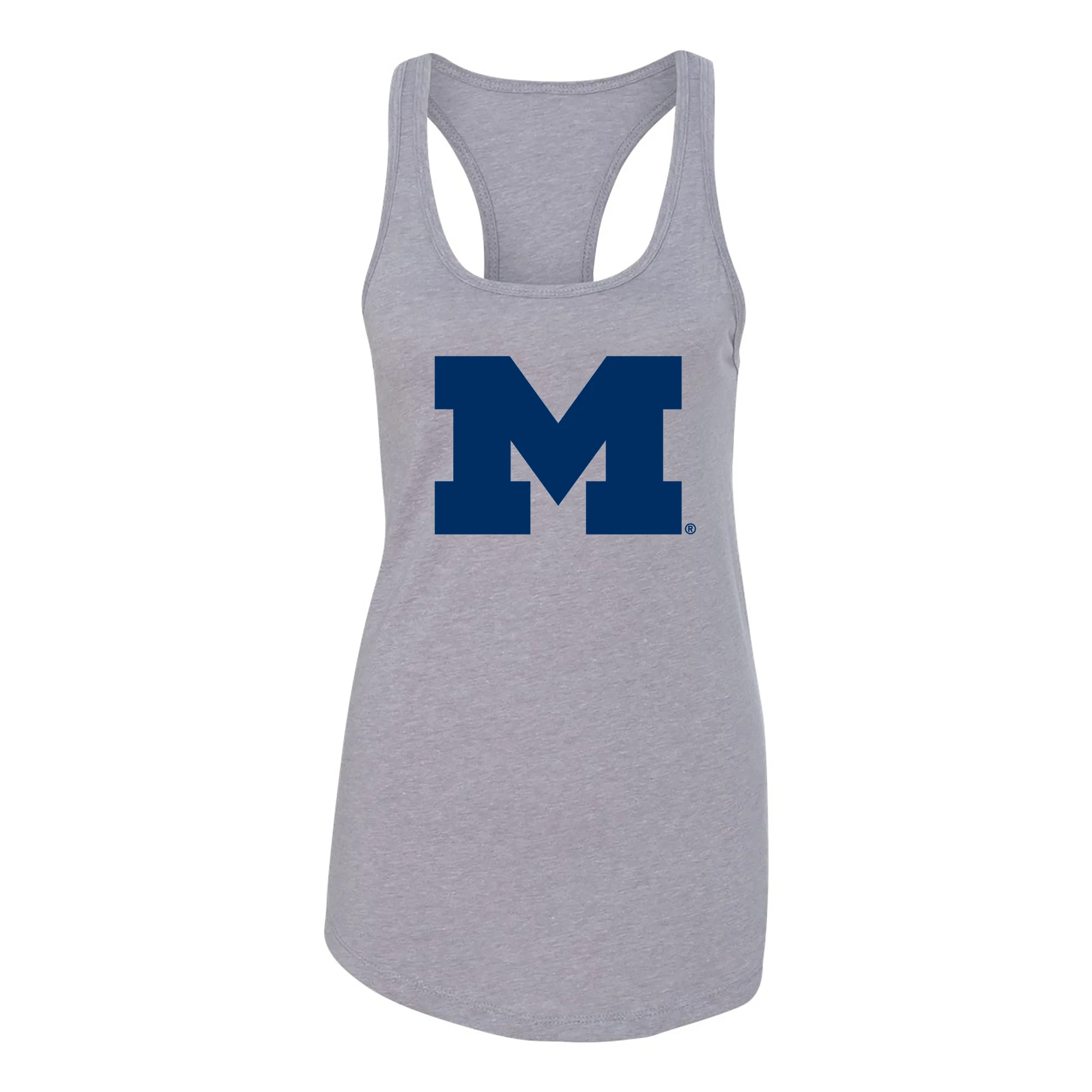 Michigan Primary Logo Womens Racerback Tank - Image 2