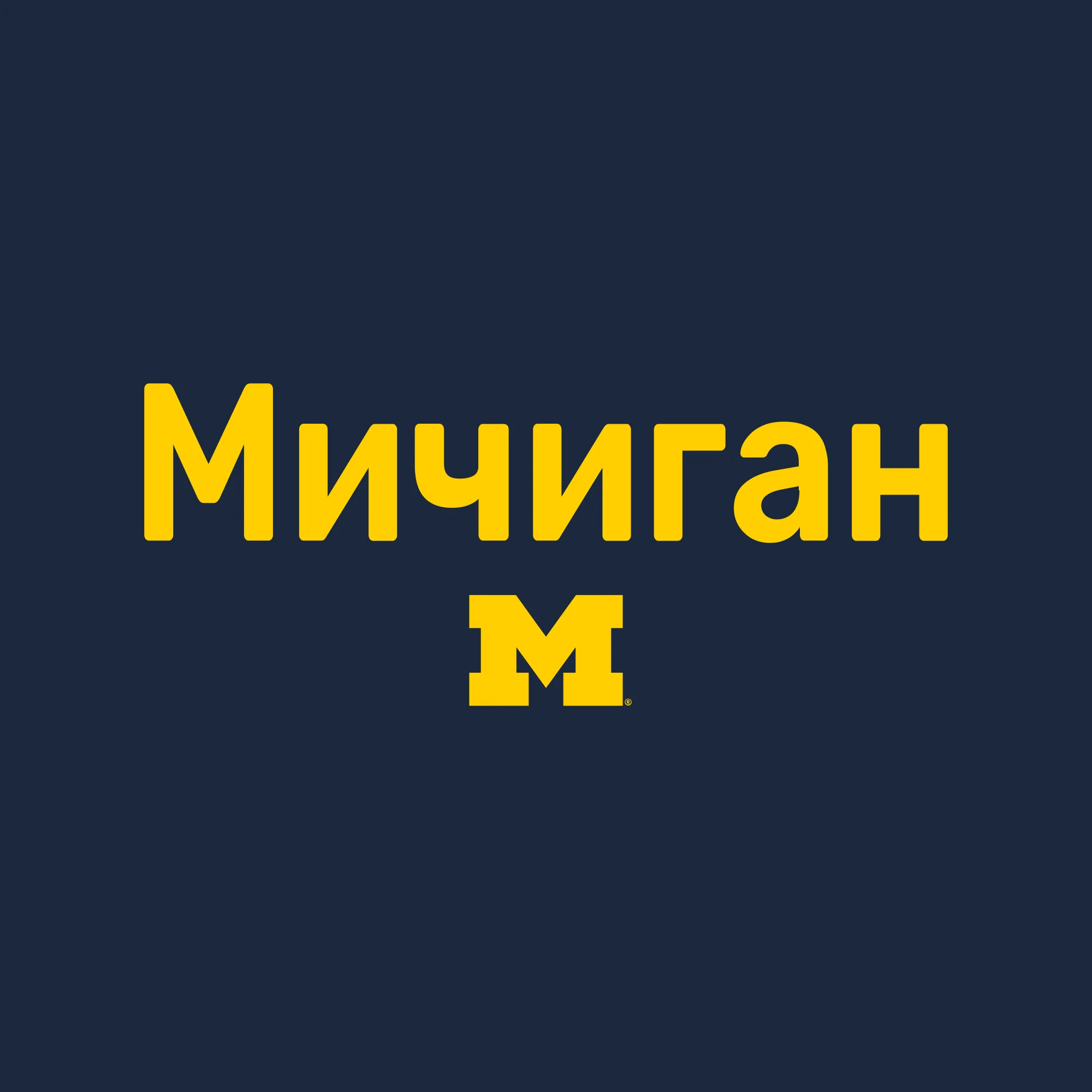 Michigan Russian NLA T-Shirt - Midnight Navy - Image 2