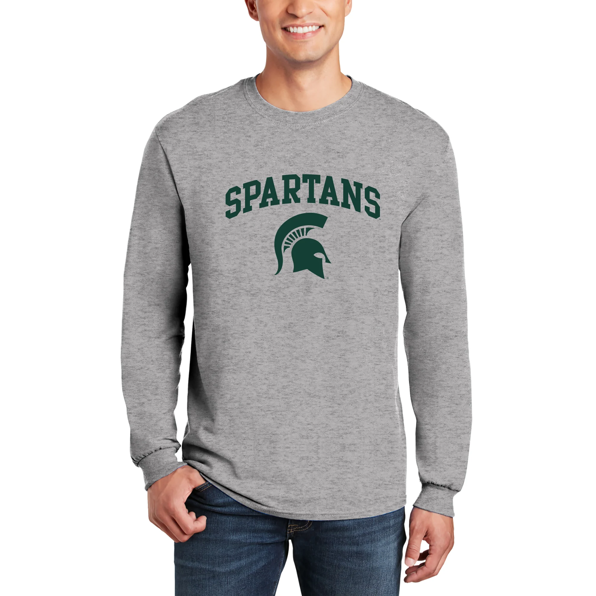 Michigan State Arch Logo Long Sleeve - Image 9