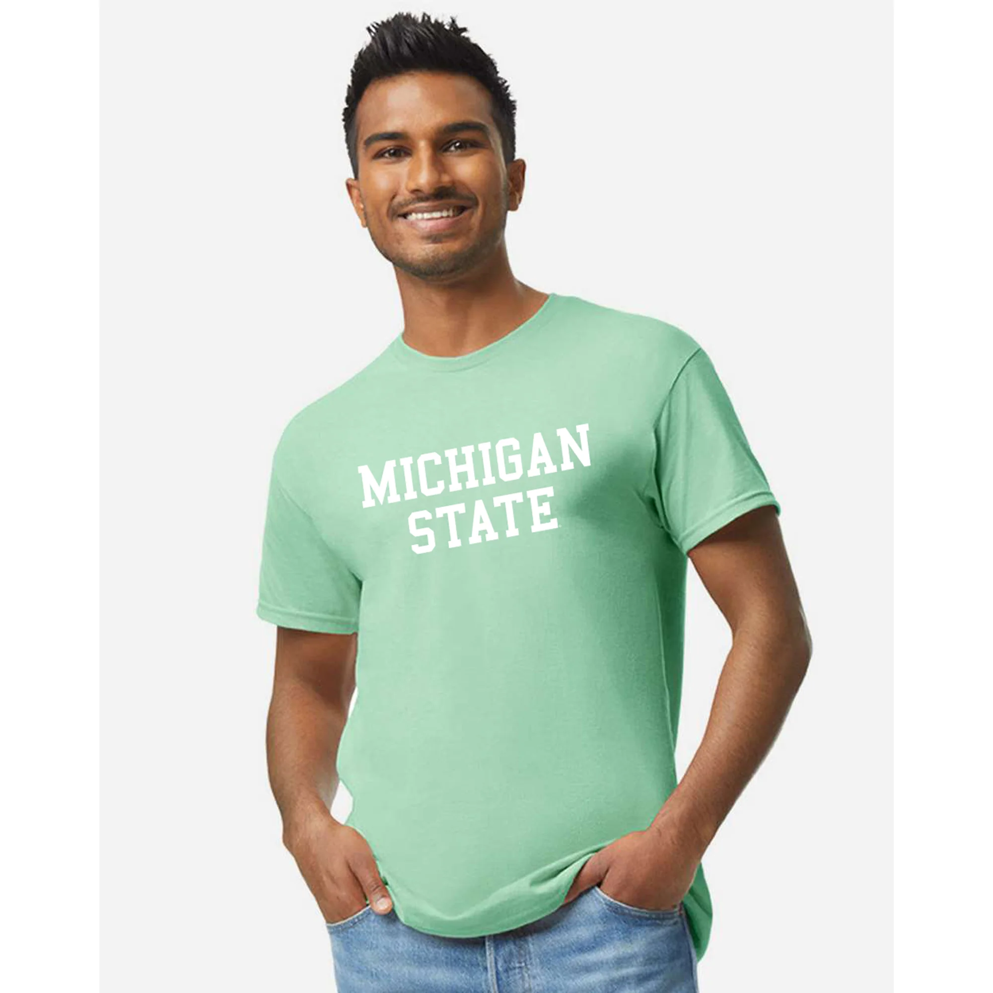 Michigan State University Spartans Basic Block T-Shirt - Image 16