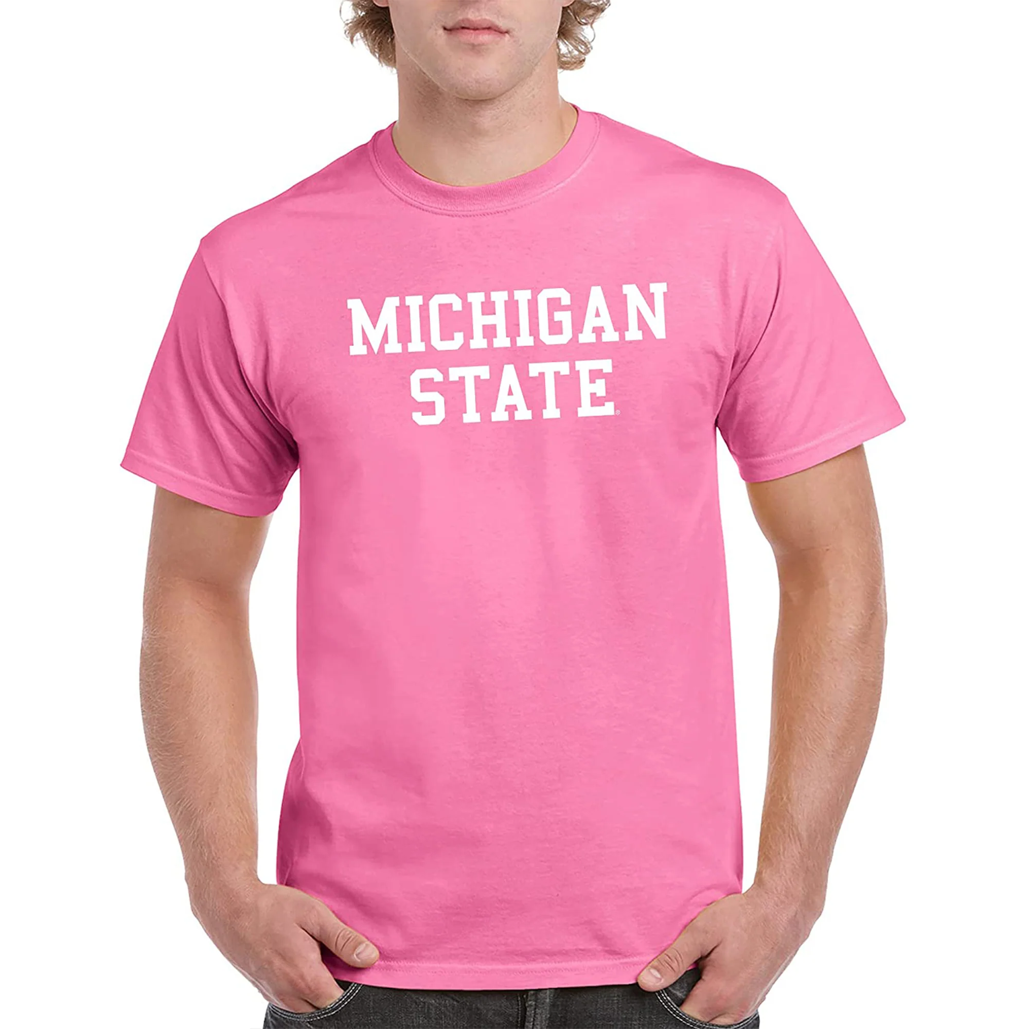Michigan State University Spartans Basic Block T-Shirt - Image 18