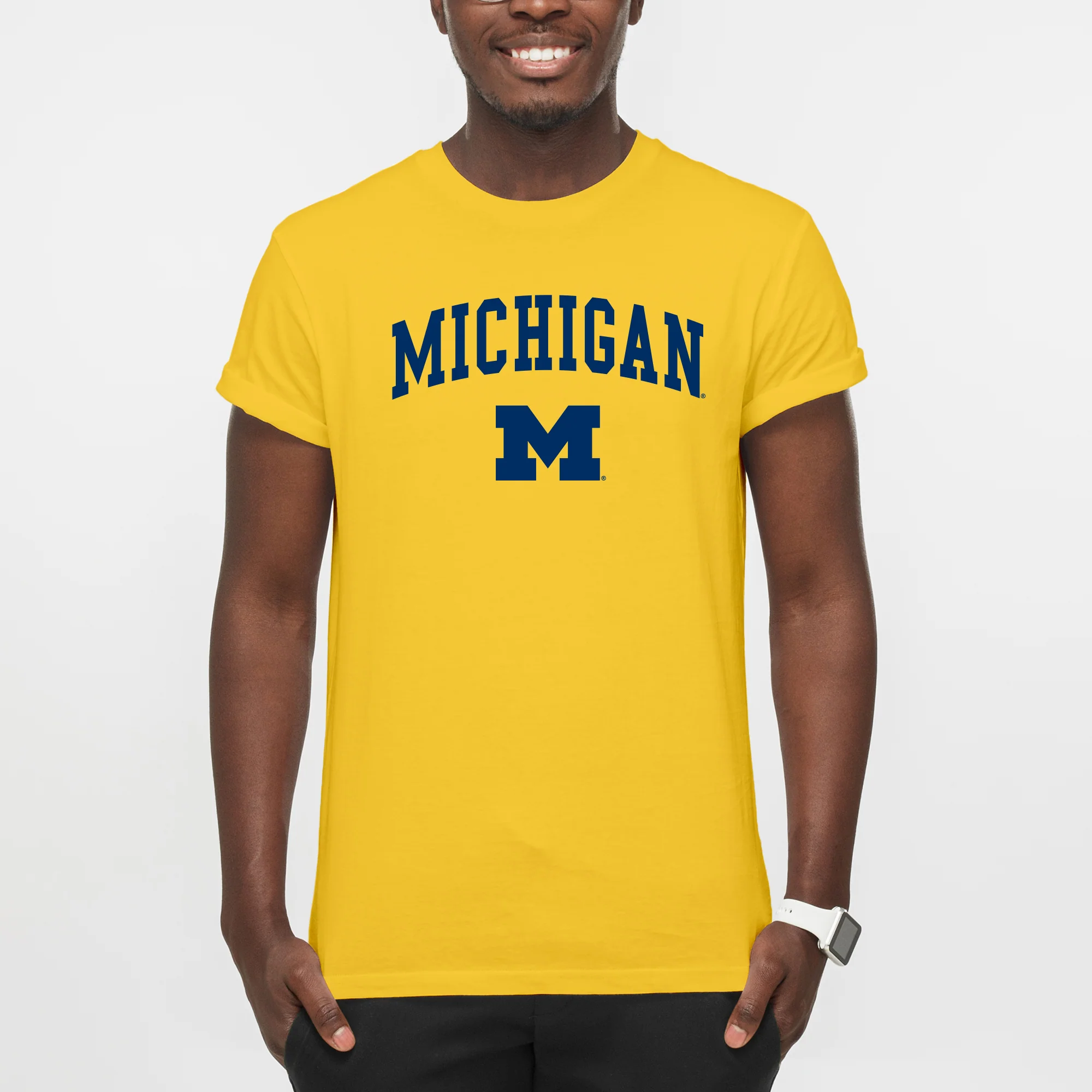 Michigan Wolverines Arch Logo T-Shirt - Image 12