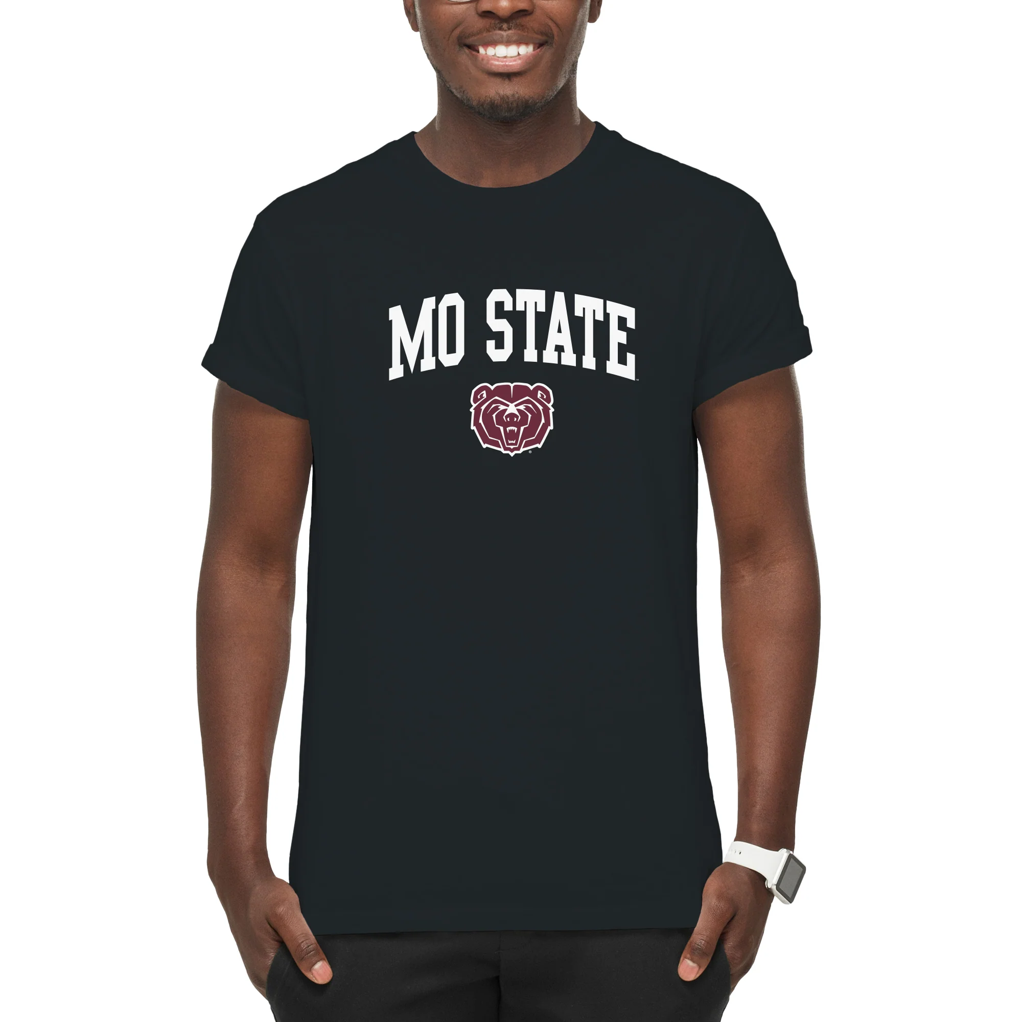 Missouri State Bears Arch Logo T-Shirt - Image 4