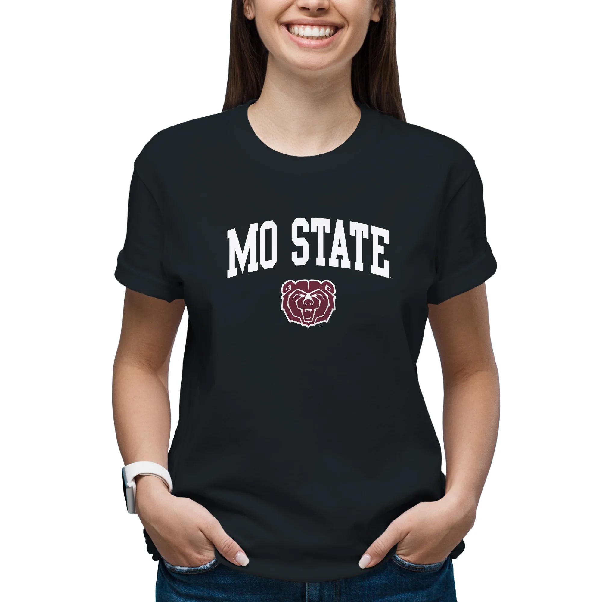 Missouri State Bears Arch Logo T-Shirt - Image 5