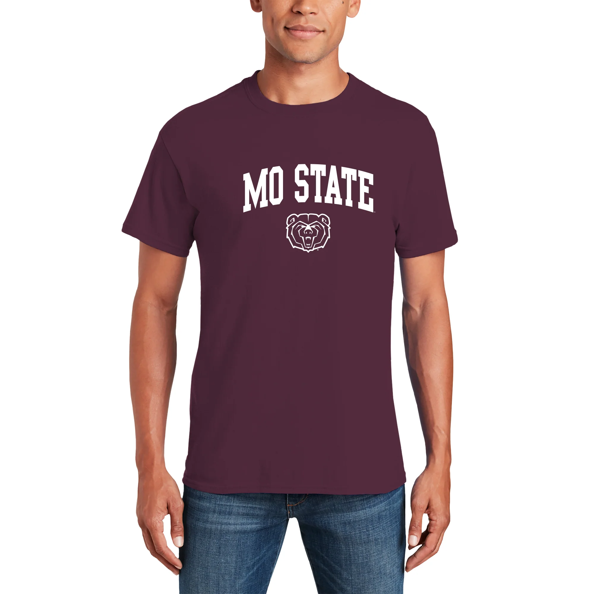 Missouri State Bears Arch Logo T-Shirt - Image 7